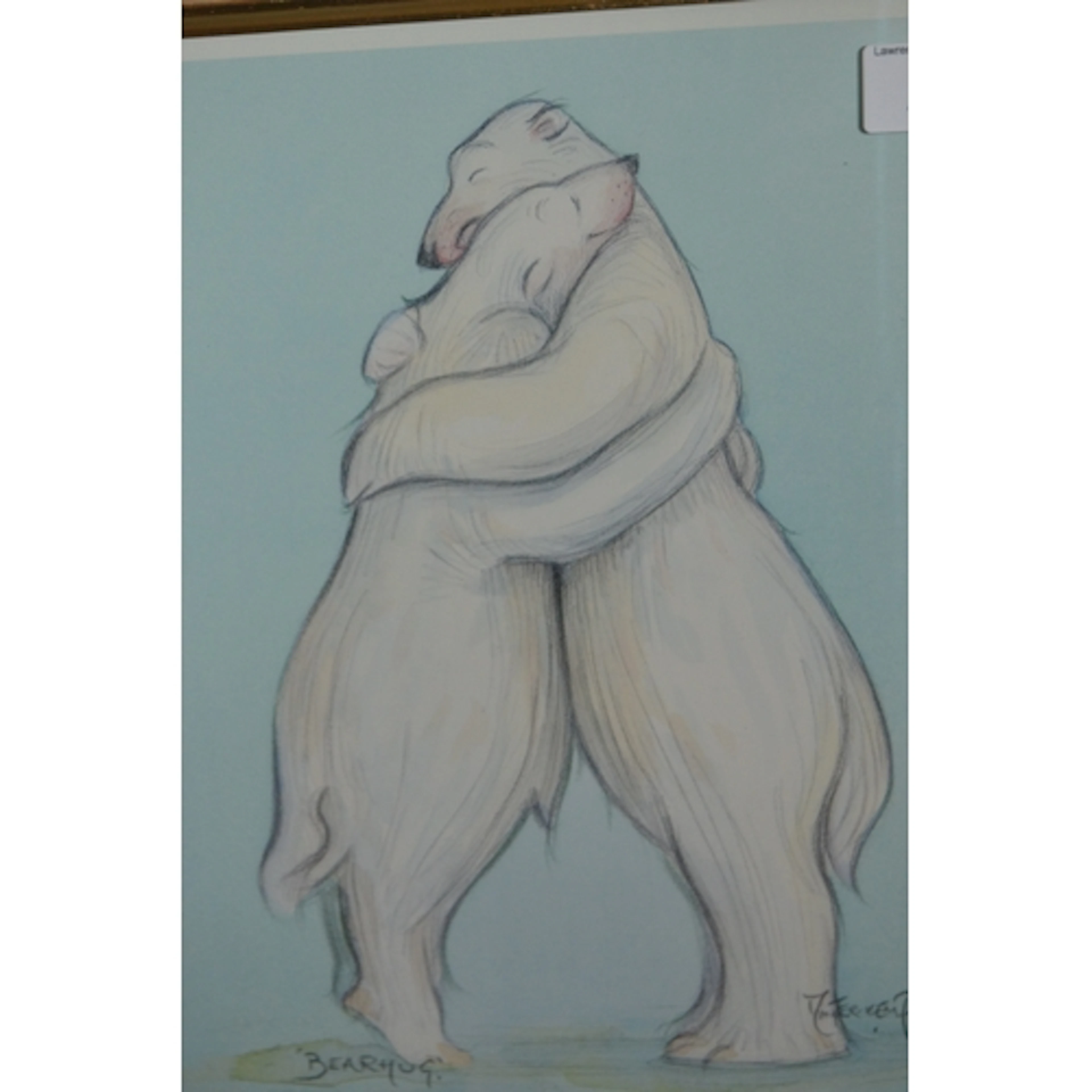 Claire Minter Kemp, two signed Limited Edition prints of bea...