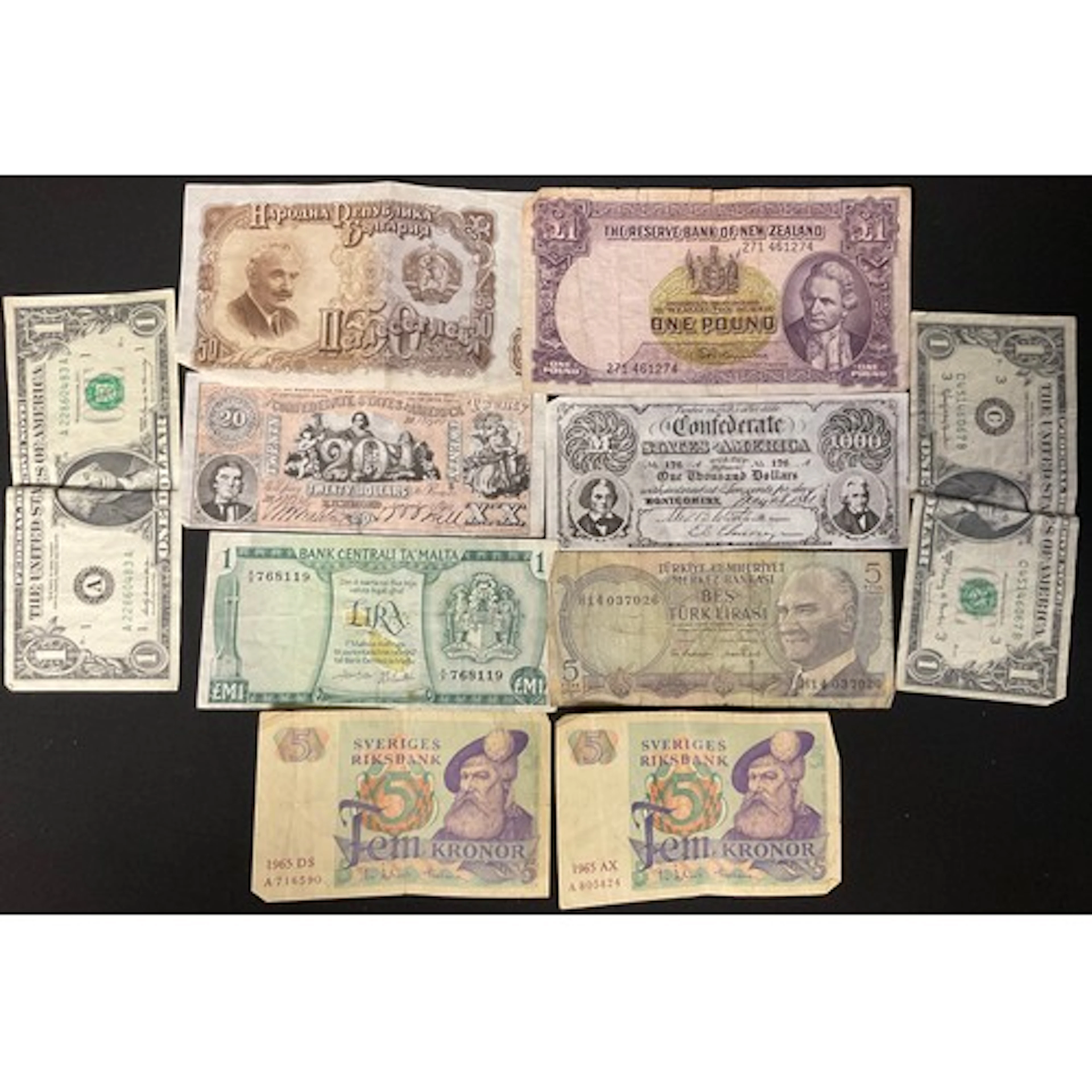 Banknotes – Foreign issues: Bulgaria 50 Leva 1951 GEF, Confe...