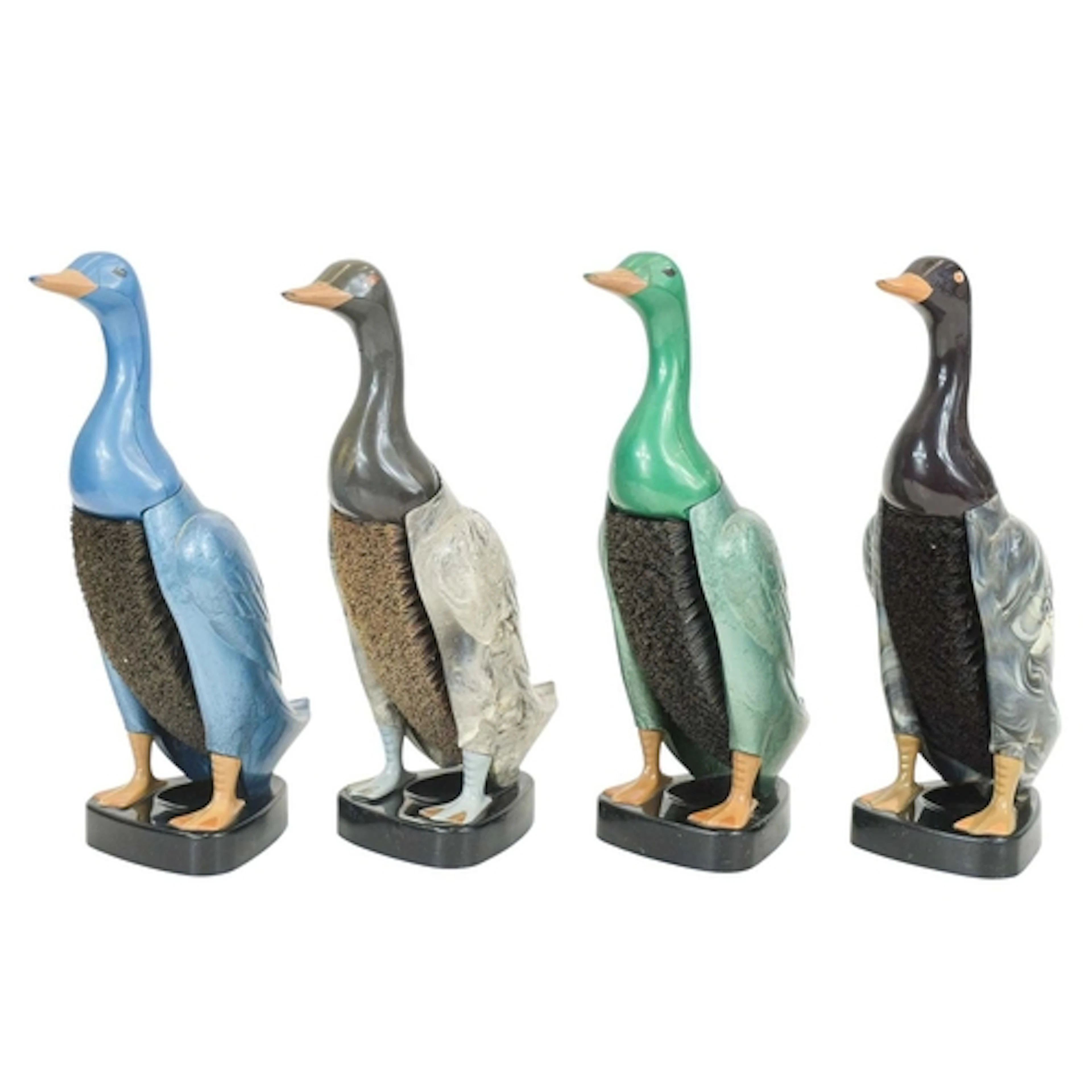 Four mid-century early plastic 'Dandy Duck' novelty clothes ...