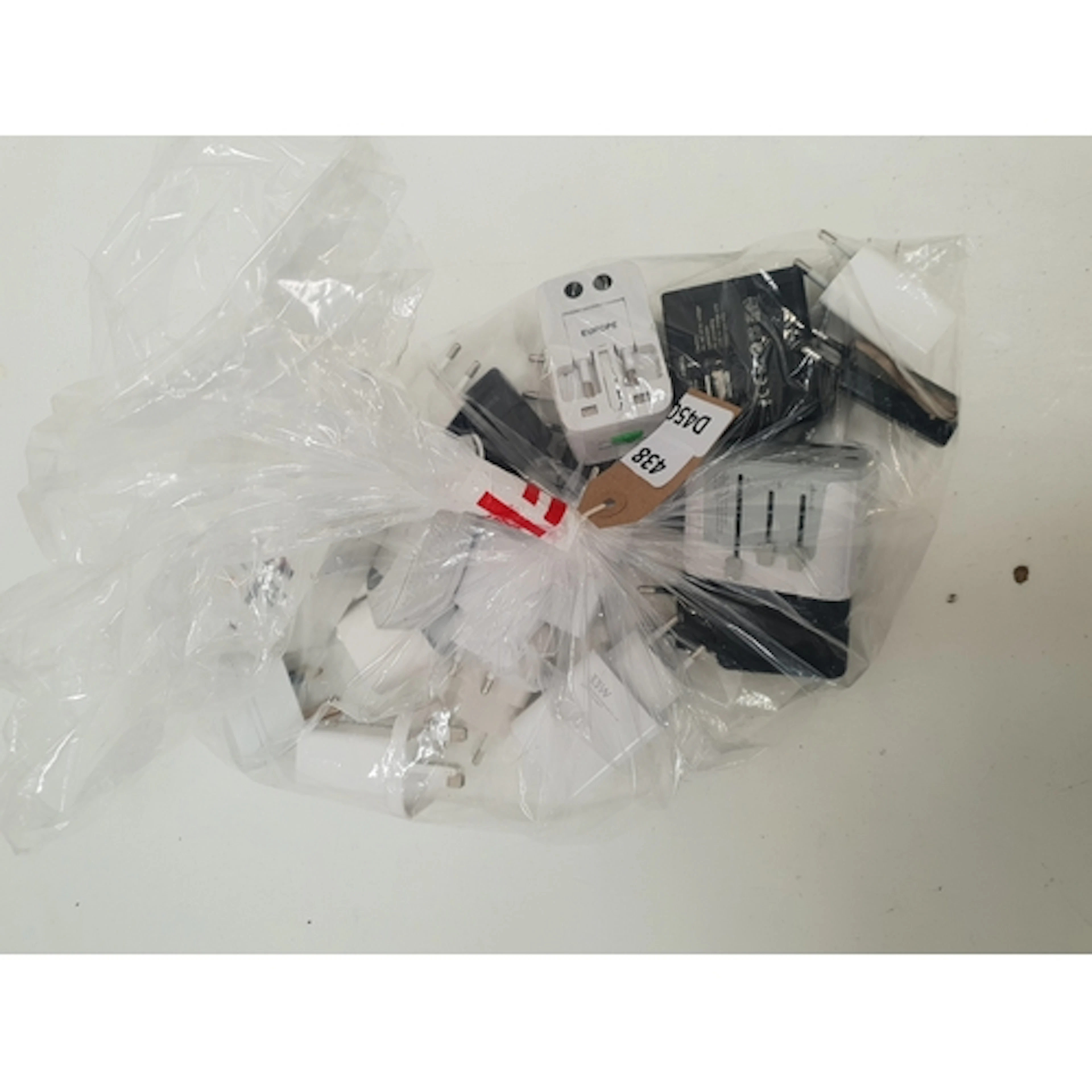 ONE BAG OF ADAPTERS