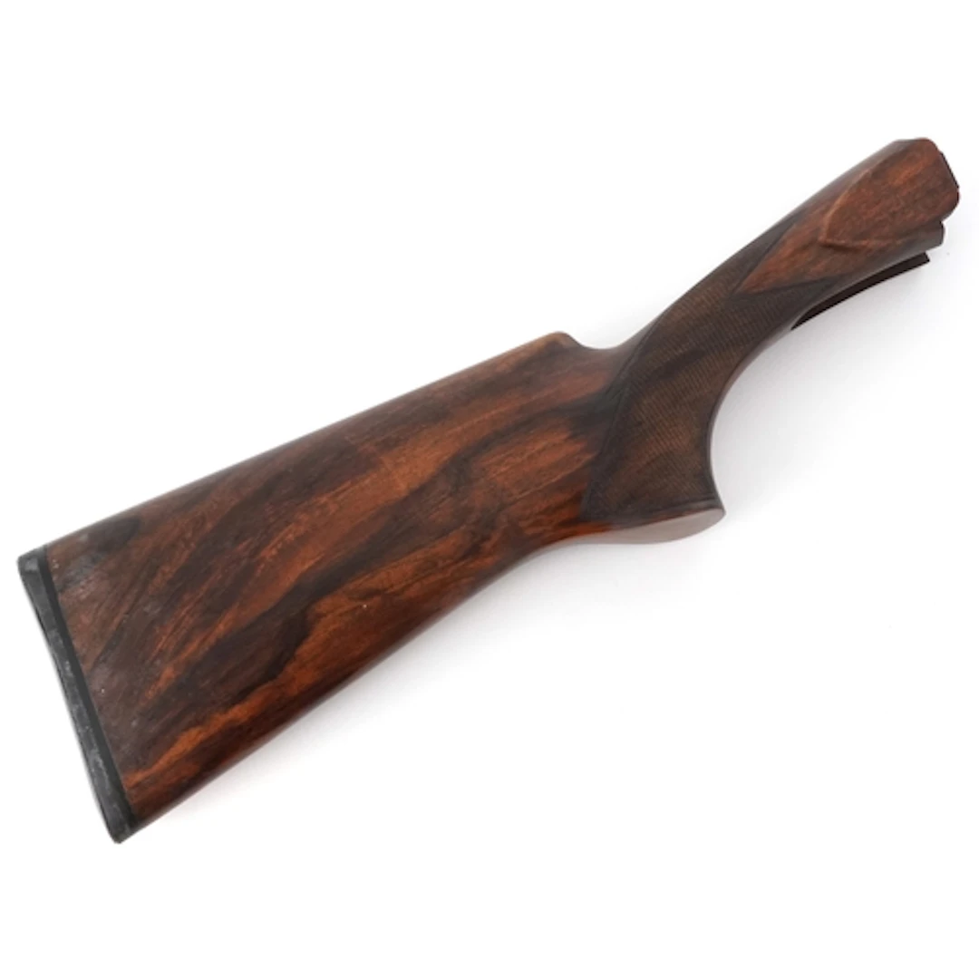 Figured walnut over and under shotgun stock, possibly for a ...
