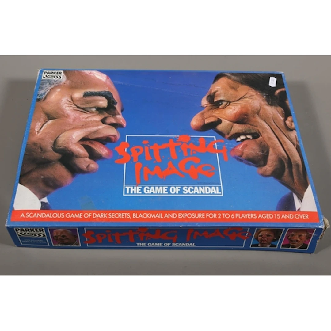 Spitting Image, the game of scandal by Parker.