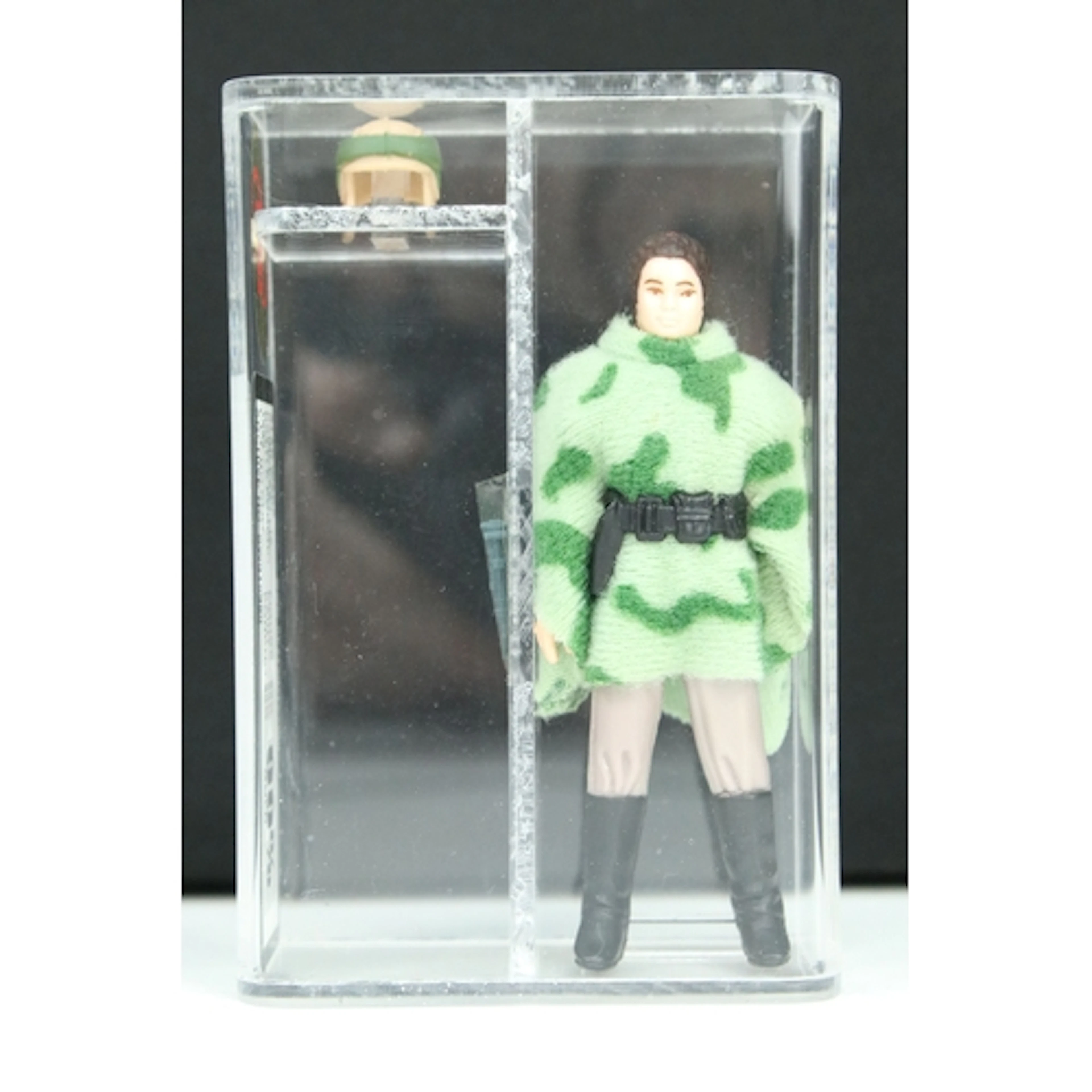 Star Wars - UKG graded cased Princess Leia Battle Poncho fig...