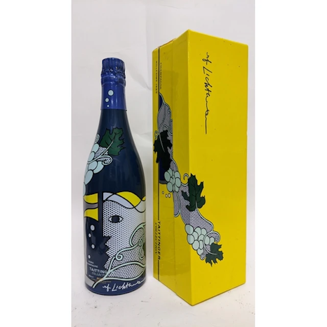 A bottle of Taittinger Collection 1985 Champagne, Brut Reims...