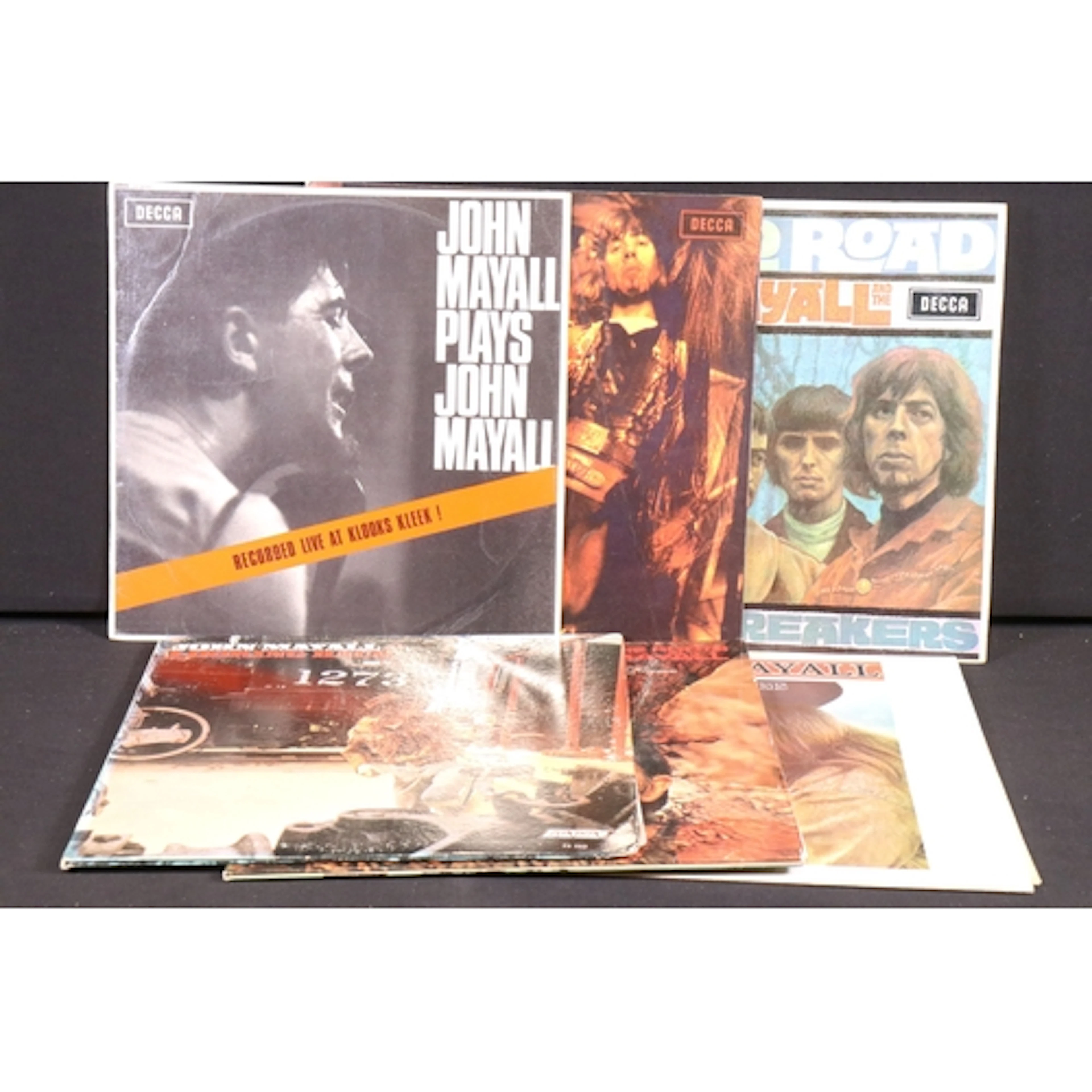 Vinyl - 6 John Mayall original pressing LP’s to include: Joh...