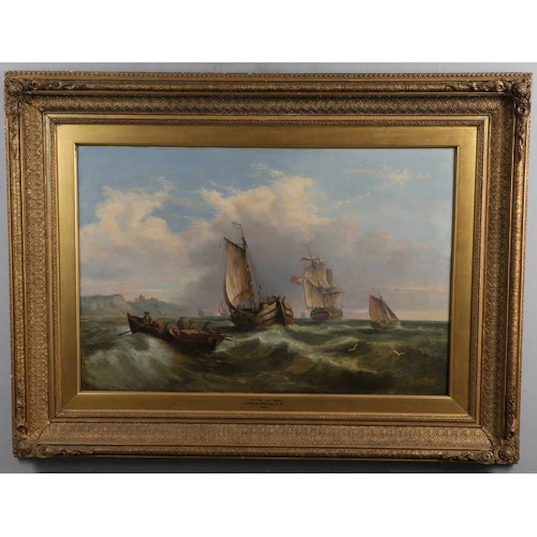 CIRCLE OF GEORGE CLARKSON STANFIELD (1828-1878). 'ON THE EAS...