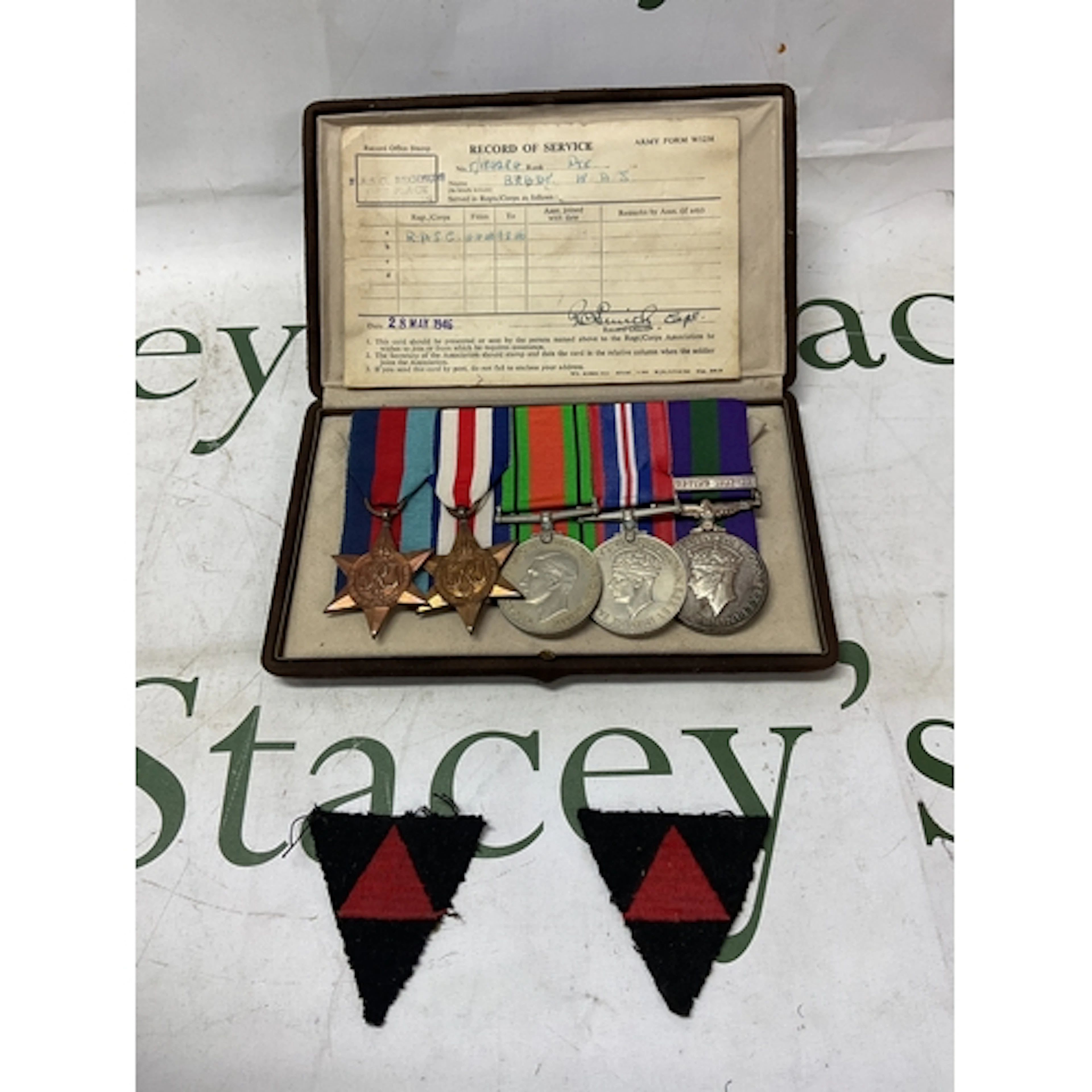 Court Mounted medals to inc, 39-45 star, France and Germany ...