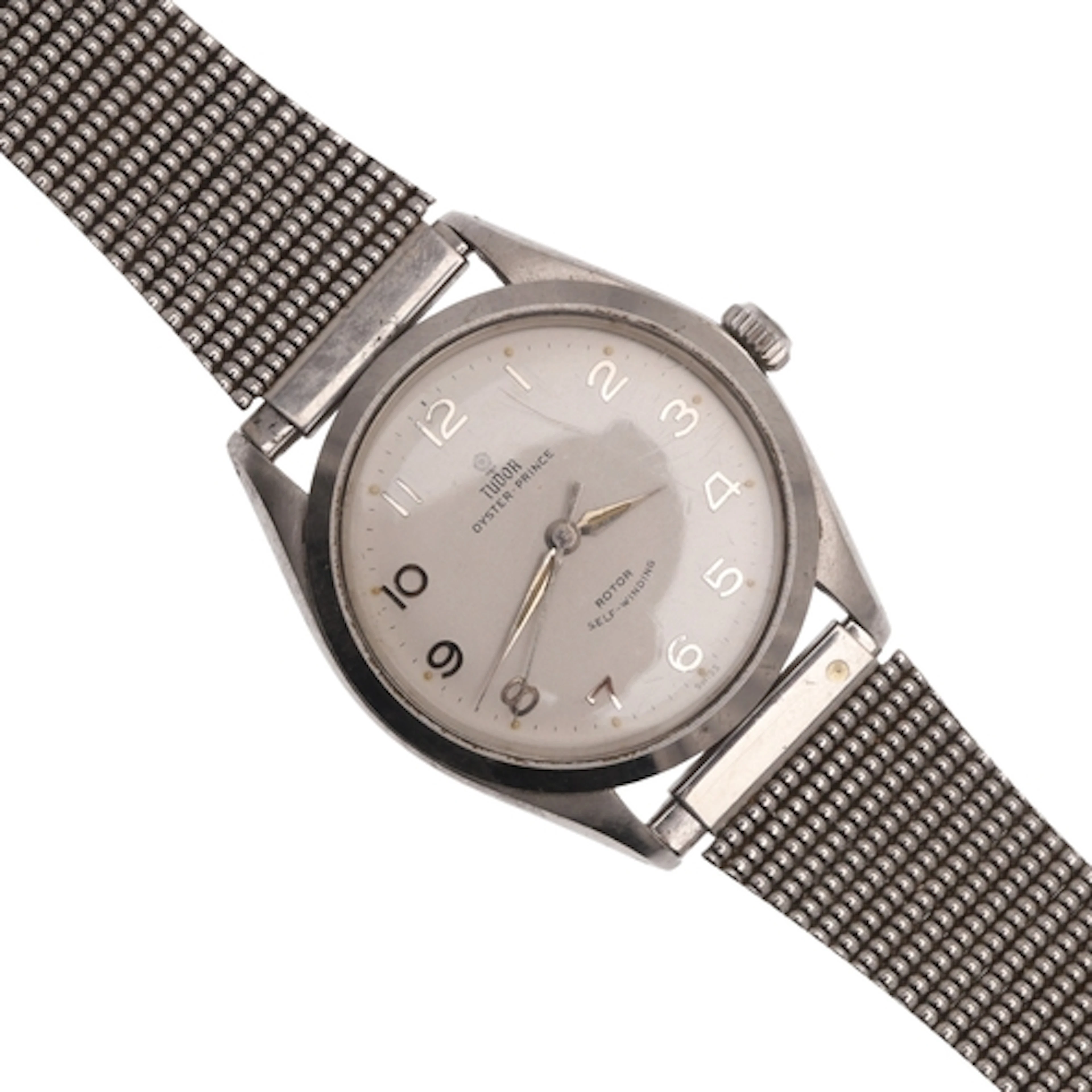 A GENTLEMAN'S STAINLESS STEEL OYSTER PRINCE WRISTWATCH BY TU...