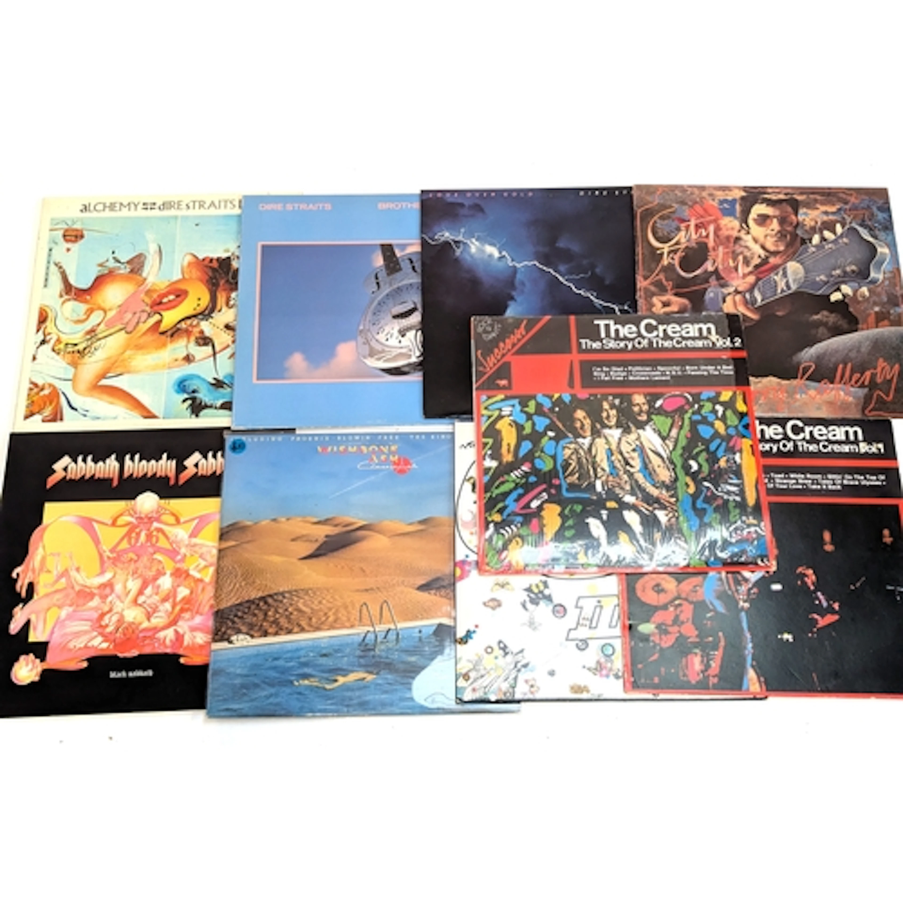 VINYL LPS, VARIOUS ROCK ALBUMS. WISHBONE ASH, 'Classic Ash',...
