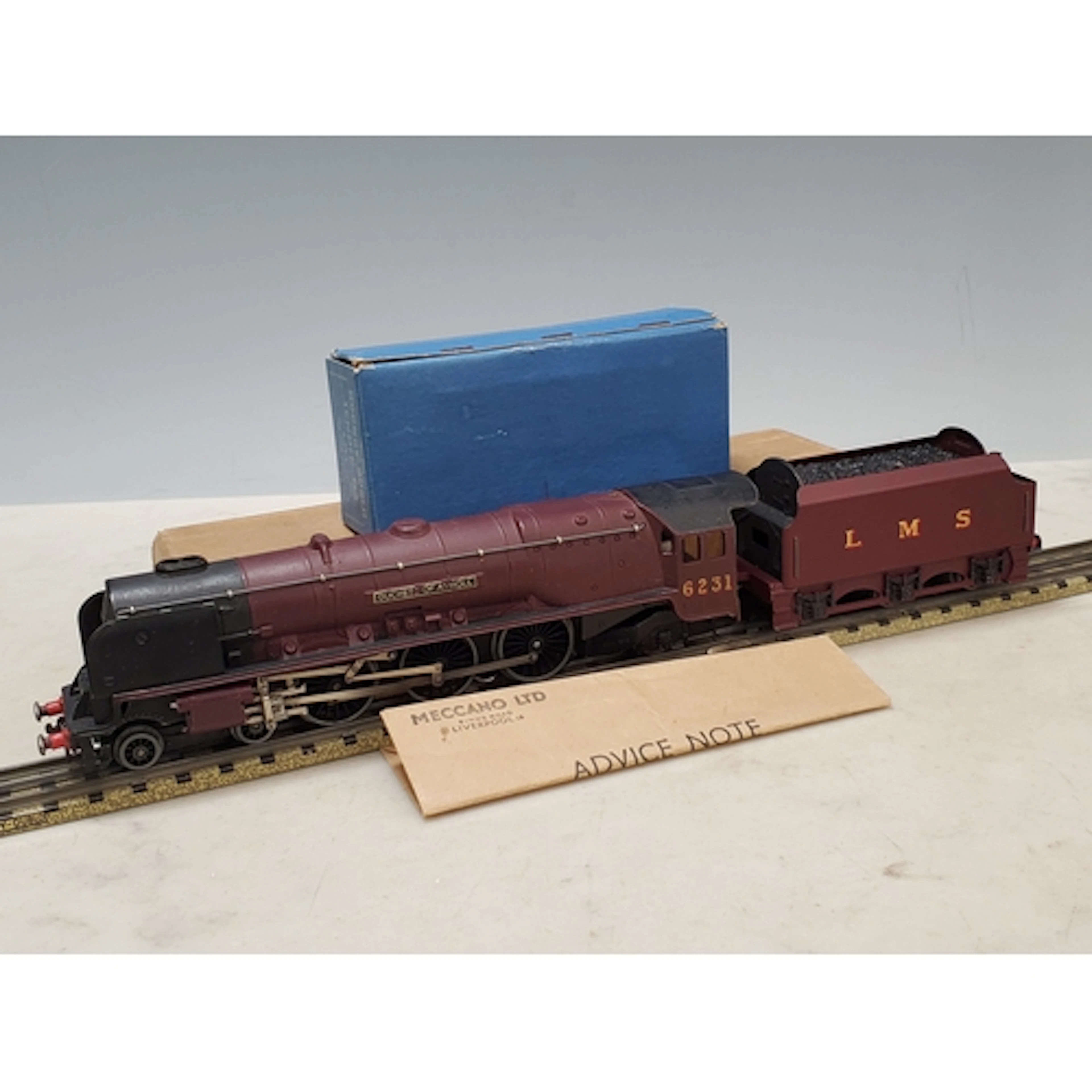 A boxed Hornby Dublo EDL12 smoke deflector 'Duchess of Athol...