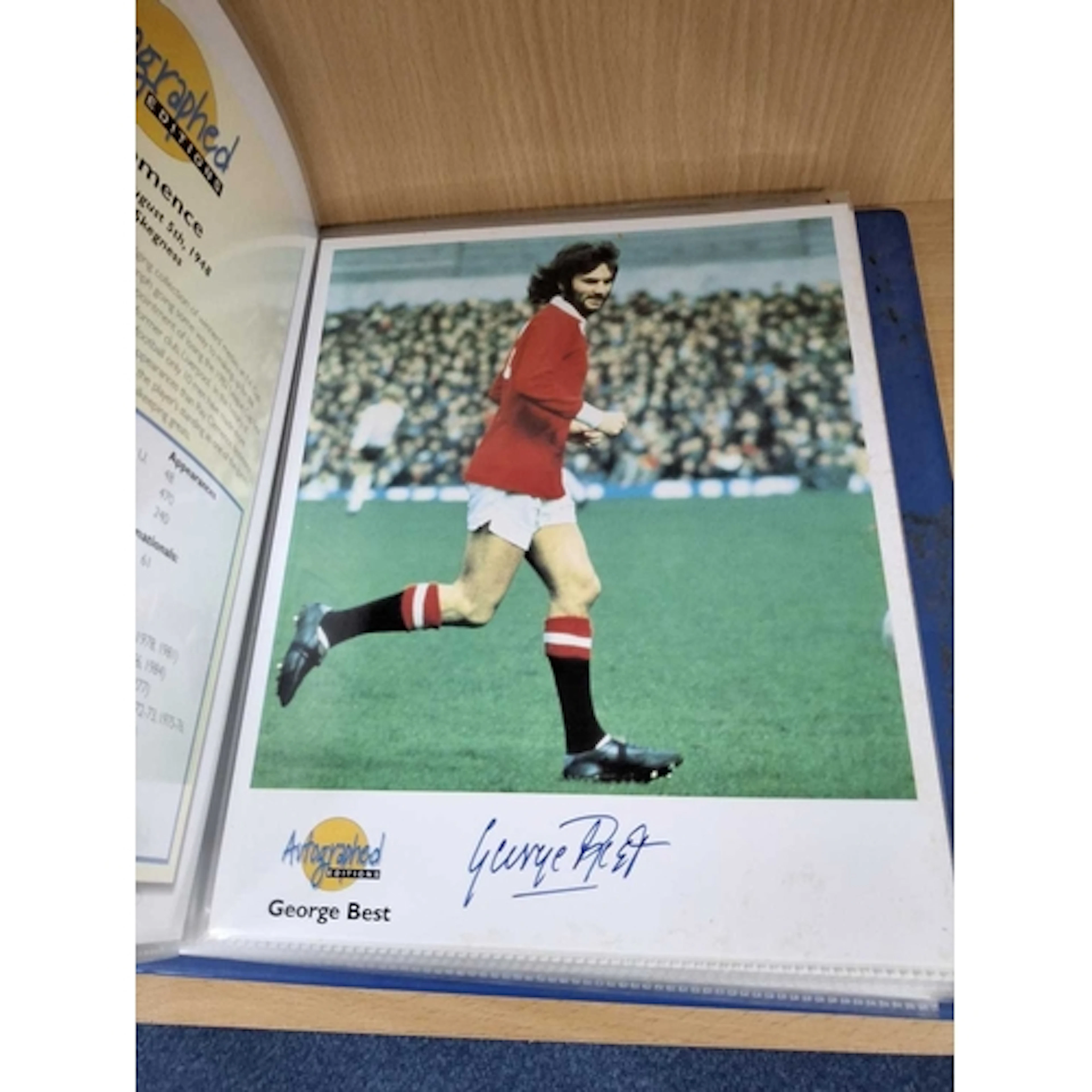 AUTOGRAPHED EDITIONS, One Folder containing the following FO...