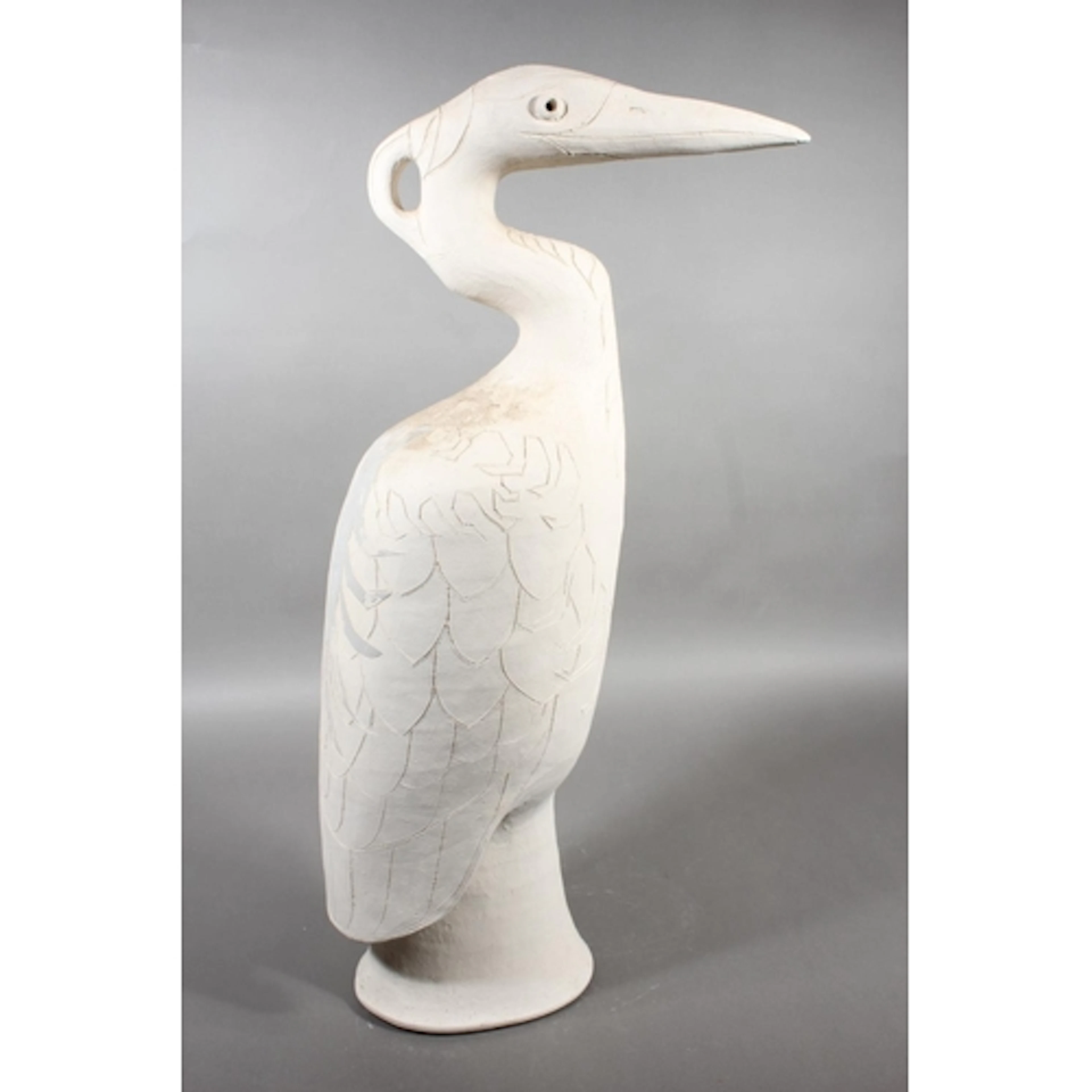 Rosemary D Wren (1922-2013) for Oxshott Pottery, a large ung...