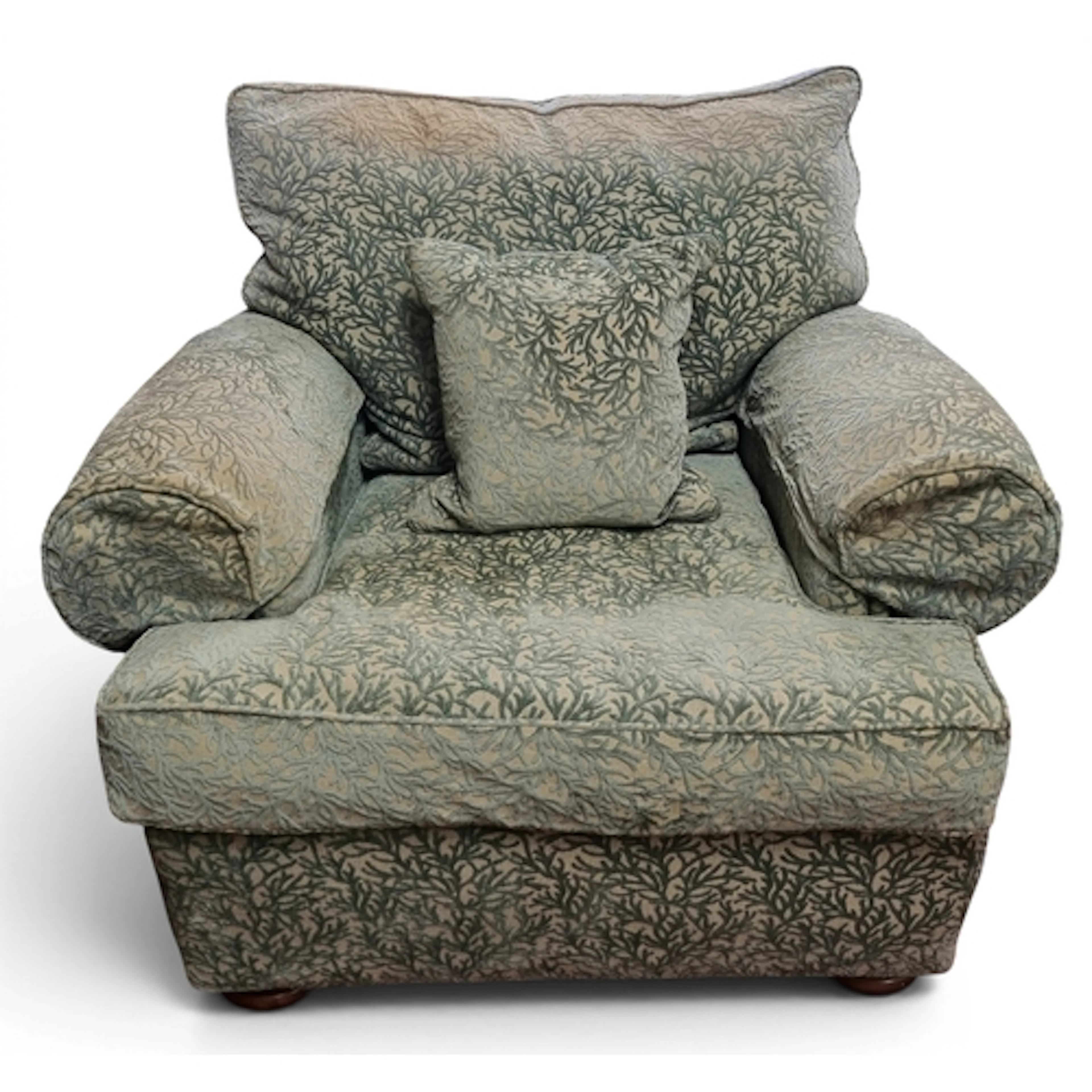 A good oversized Duresta Armchair. W 106 x D 93 cm approx.