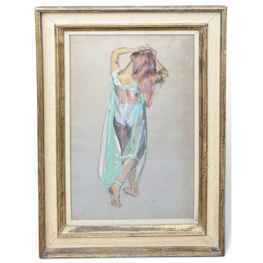 DOROTHY KING: FULL LENGTH PORTRAIT OF LADY FROM BEHIND Paste...