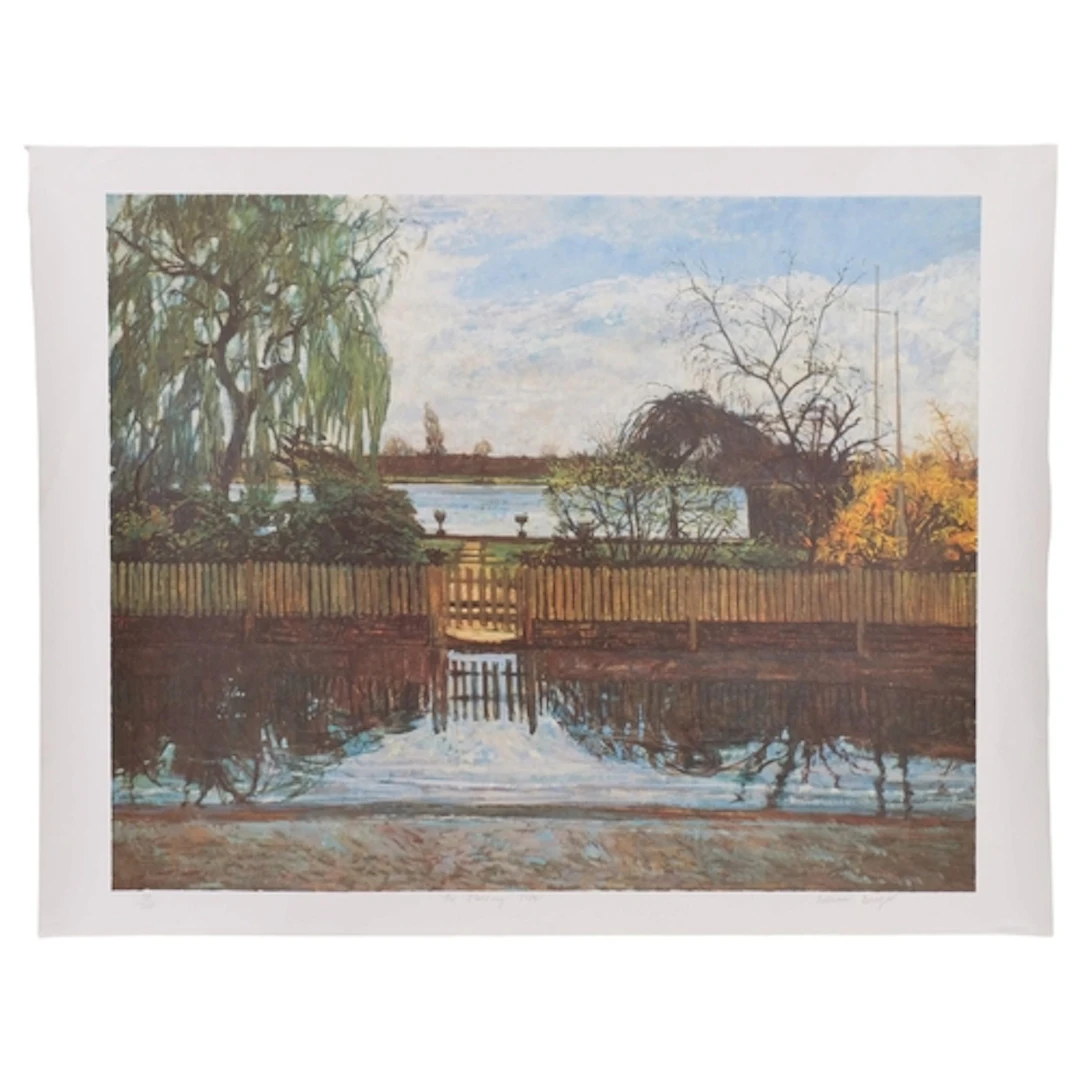 William Bowyer (1926 - 2015), The Flooding Tide, screenprint...