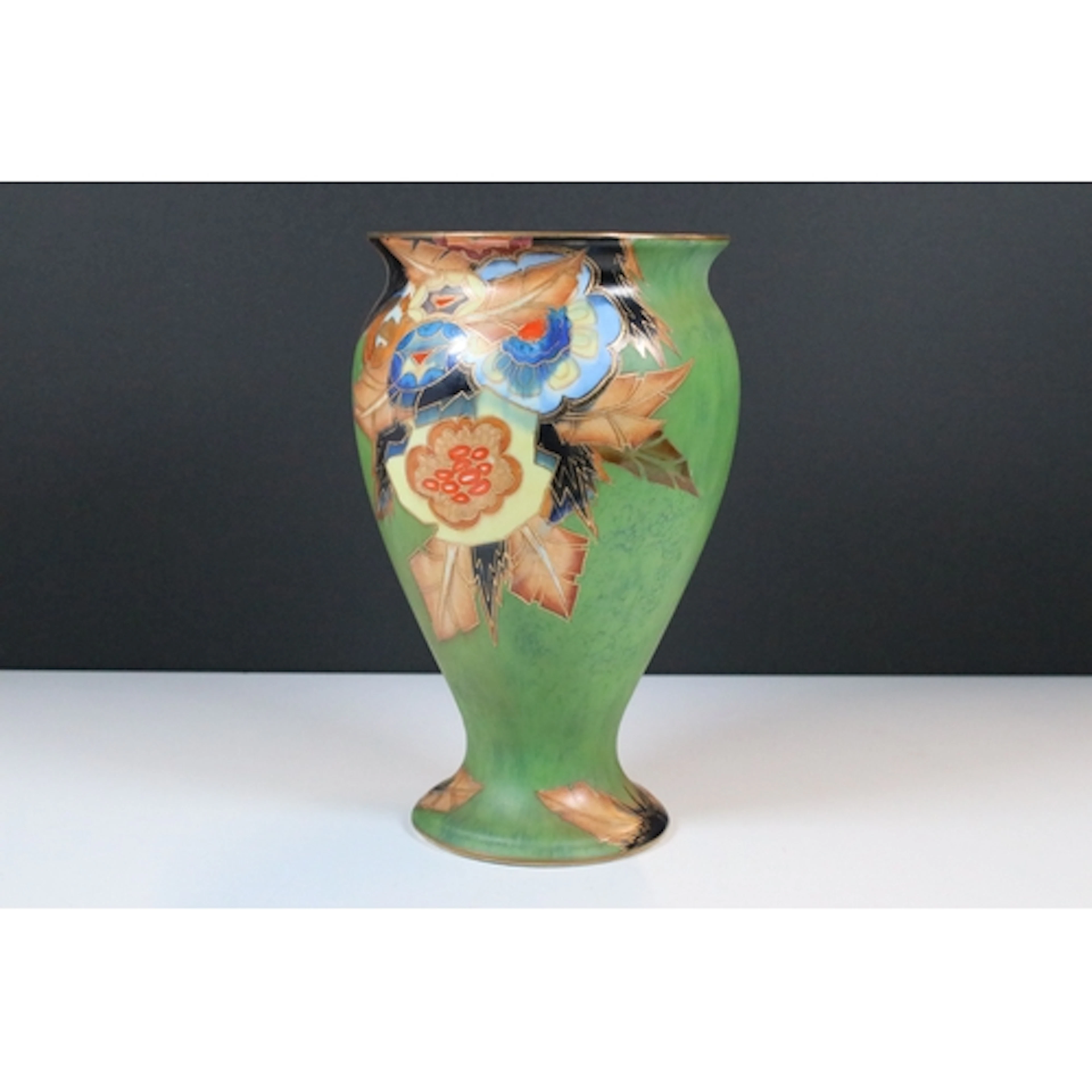 Carlton Ware 'Jagged Bouquet' vase, with printed mark to bas...