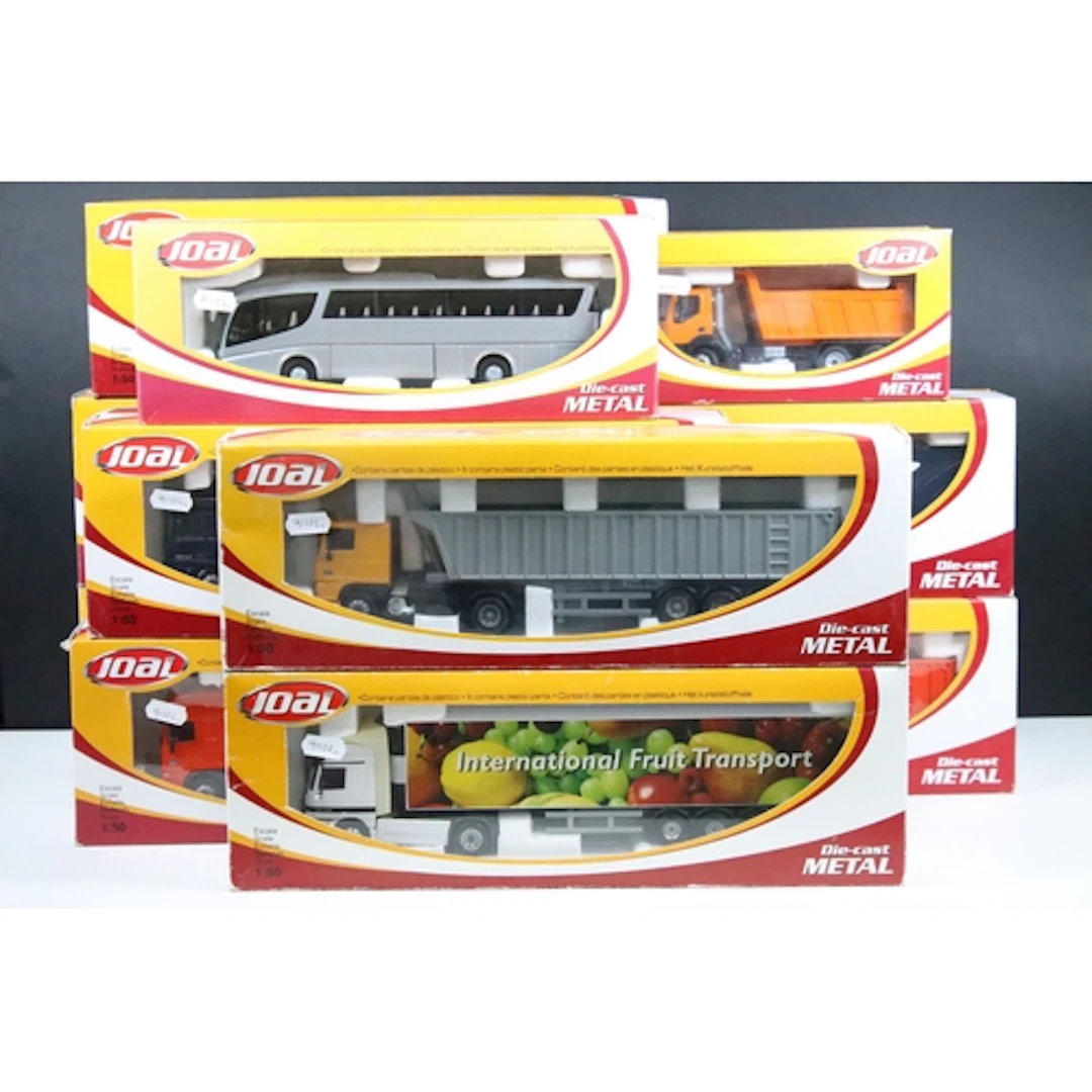 11 Boxed Joal diecast models to include 339 Renault Kerax, 3...