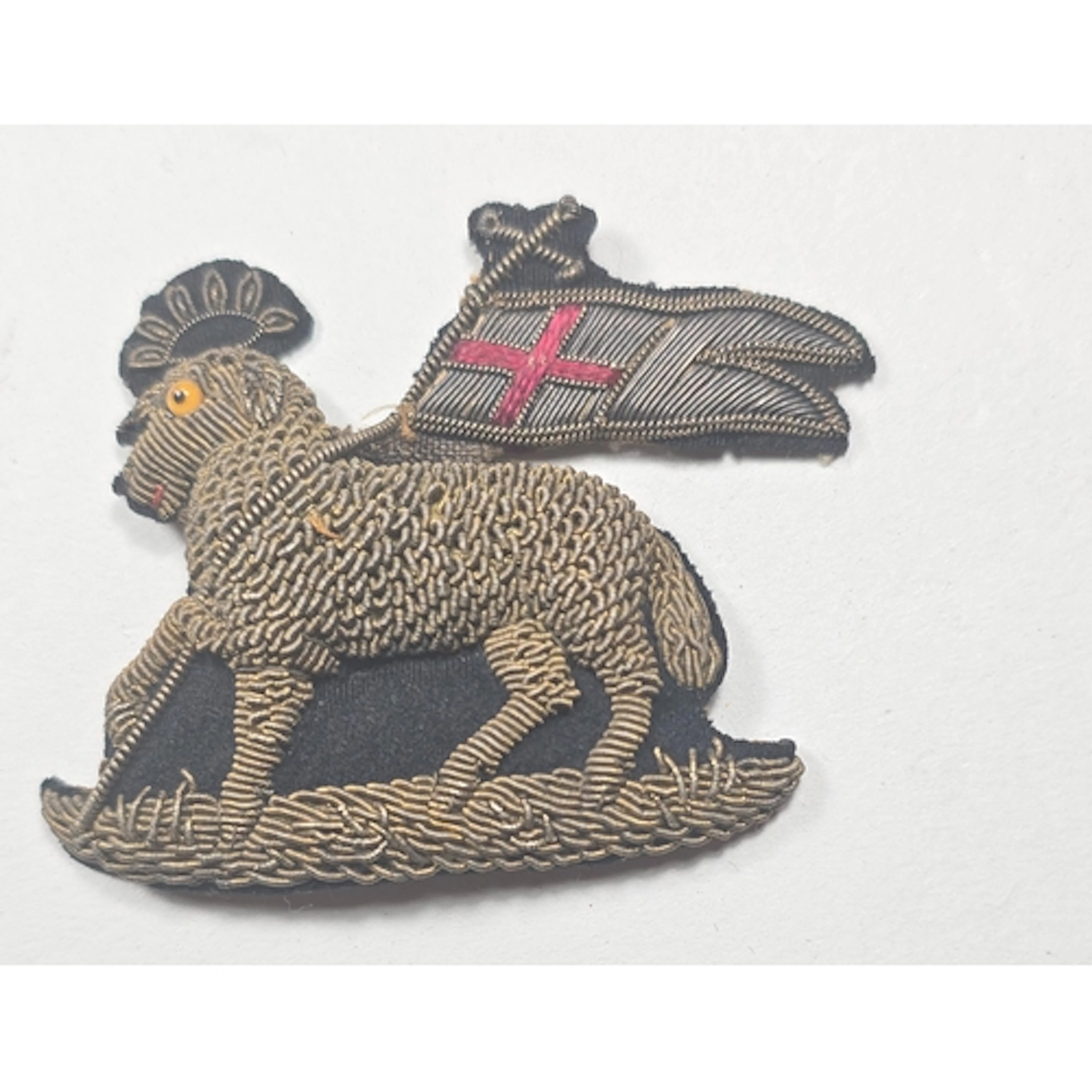 The Queen’s (West Surrey Regiment). An officer’s forage cap ...