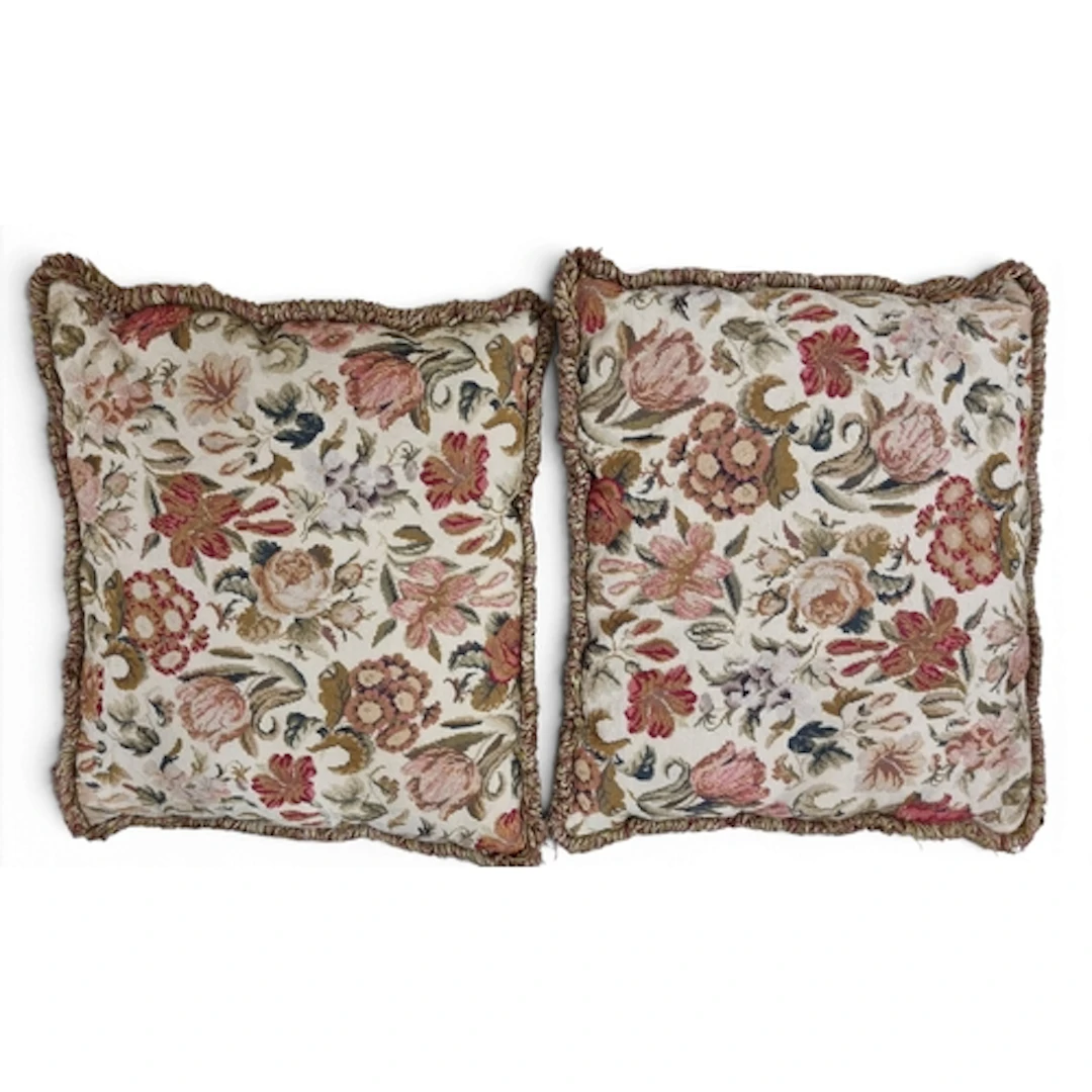 A superb pair of Tapestry Cushions. 46 x 55 cm approx.