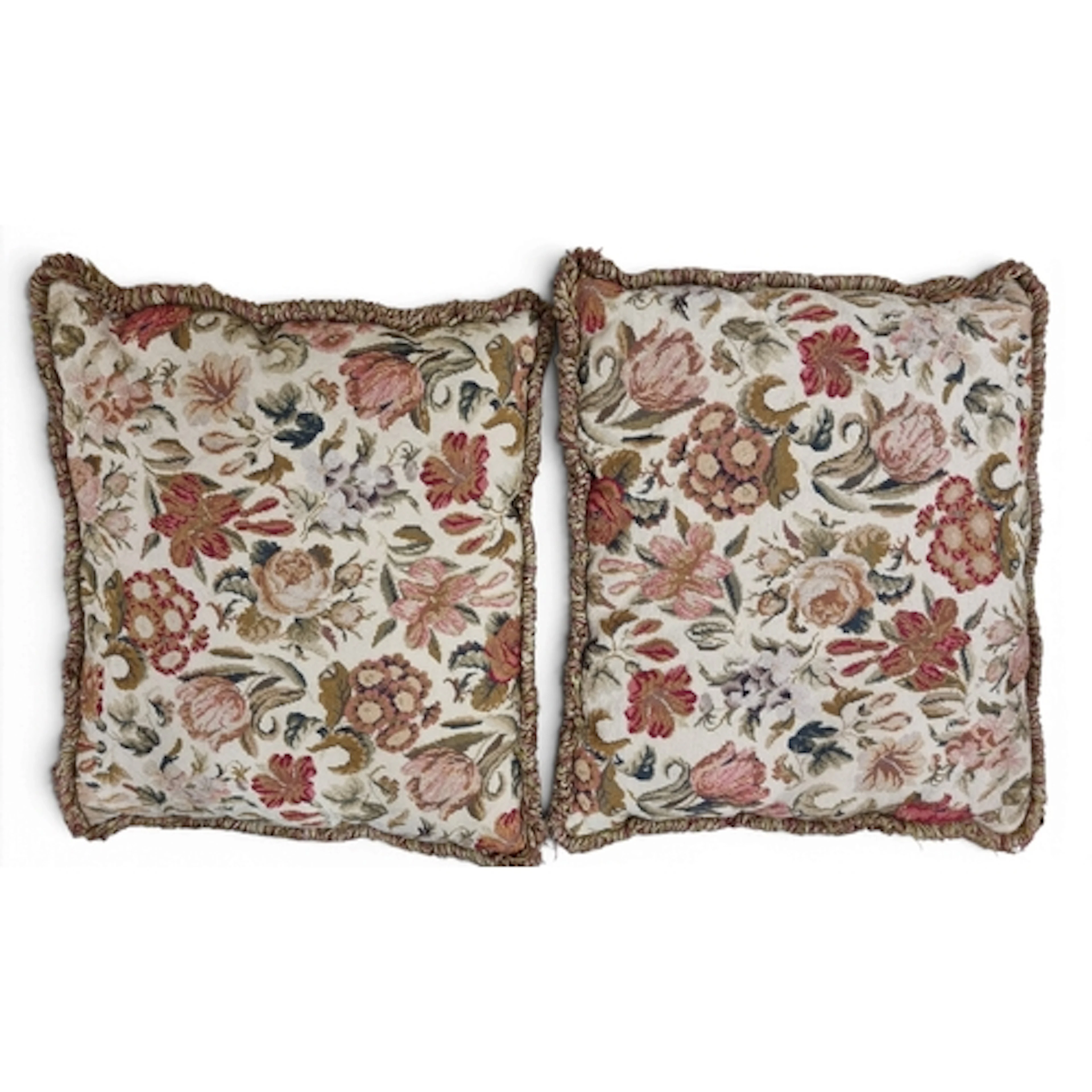 A superb pair of Tapestry Cushions. 46 x 55 cm approx.