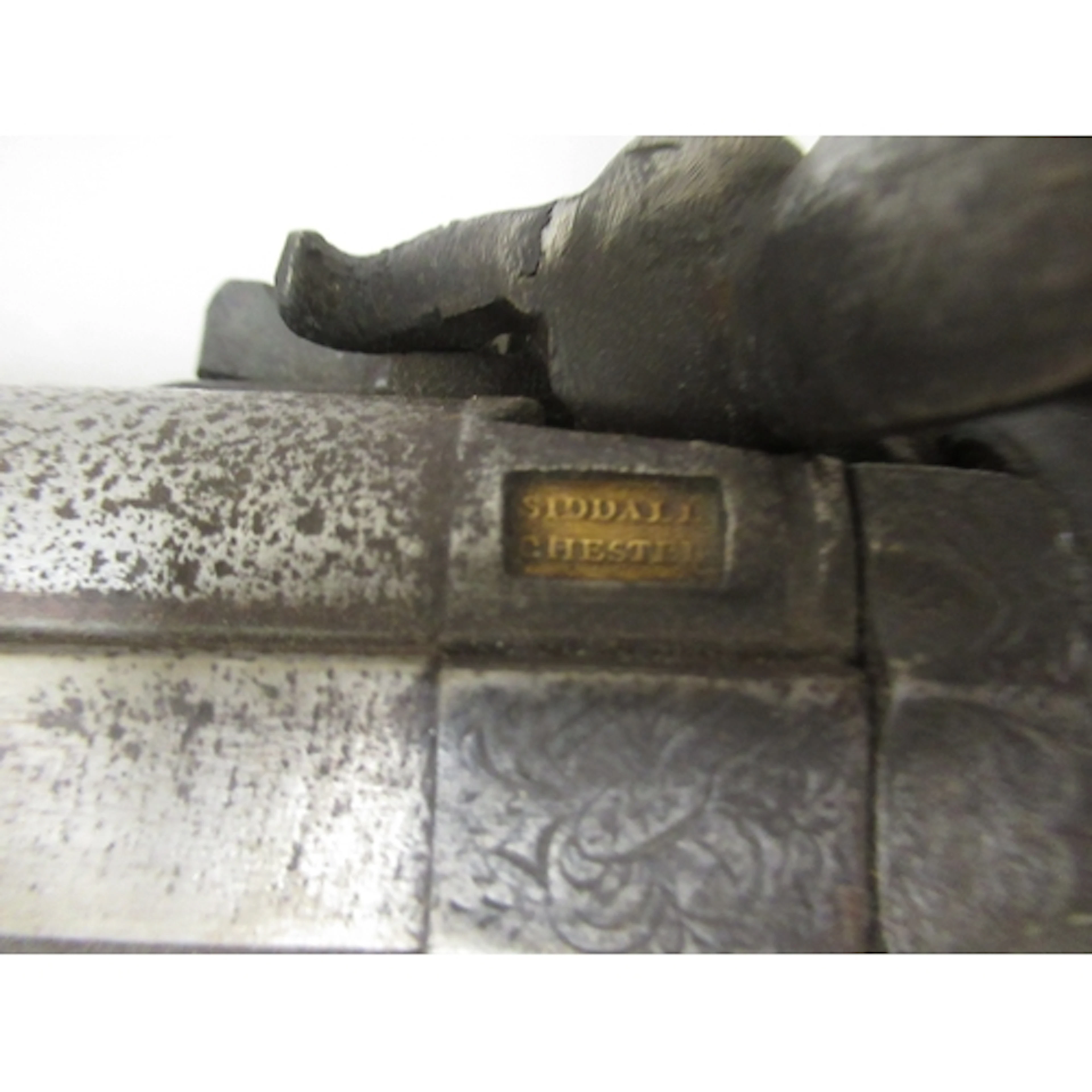 19th Century double barrelled flintlock sporting gun by Sidd...