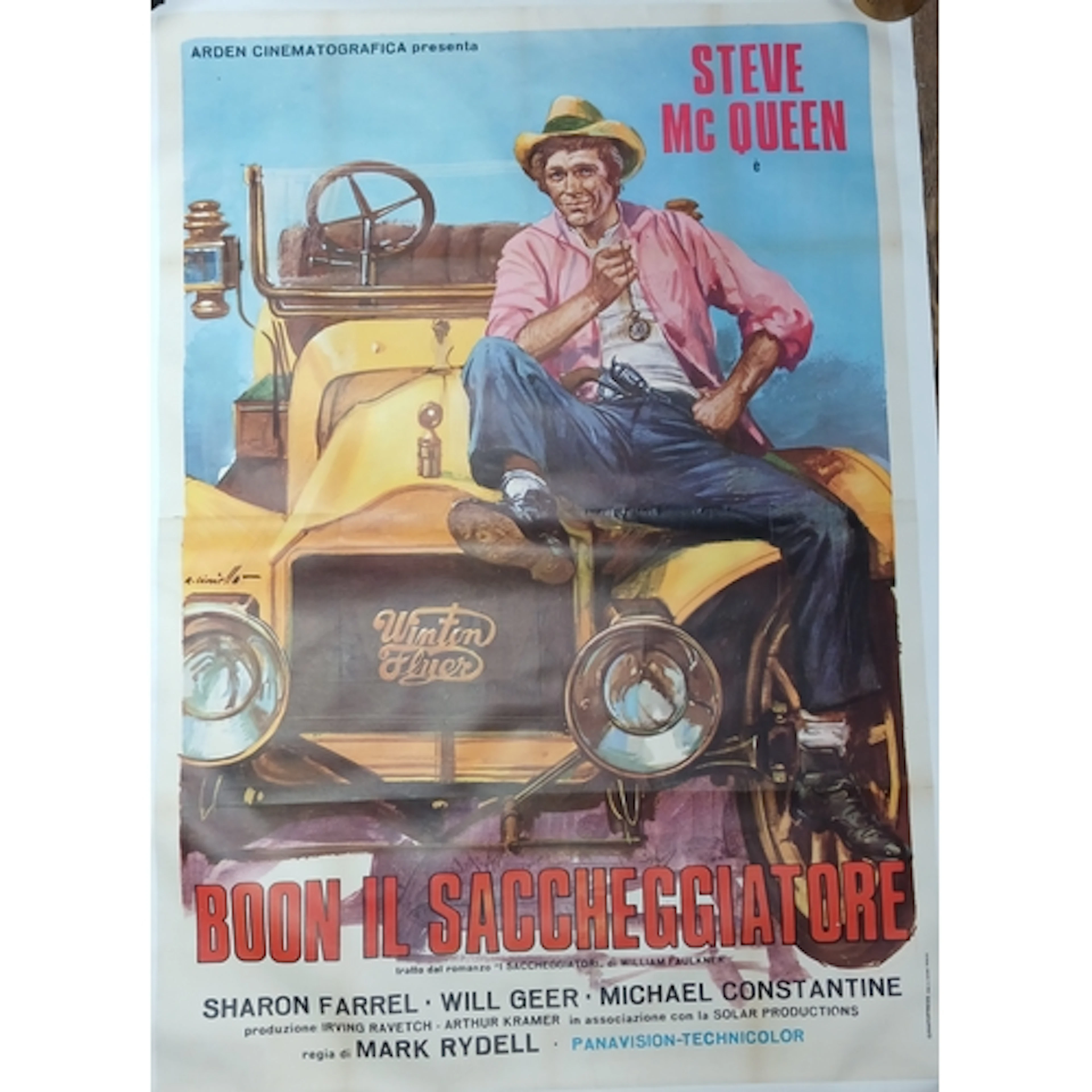 A large Italian film poster, 1969 Boon il Saccheggiatore sta...