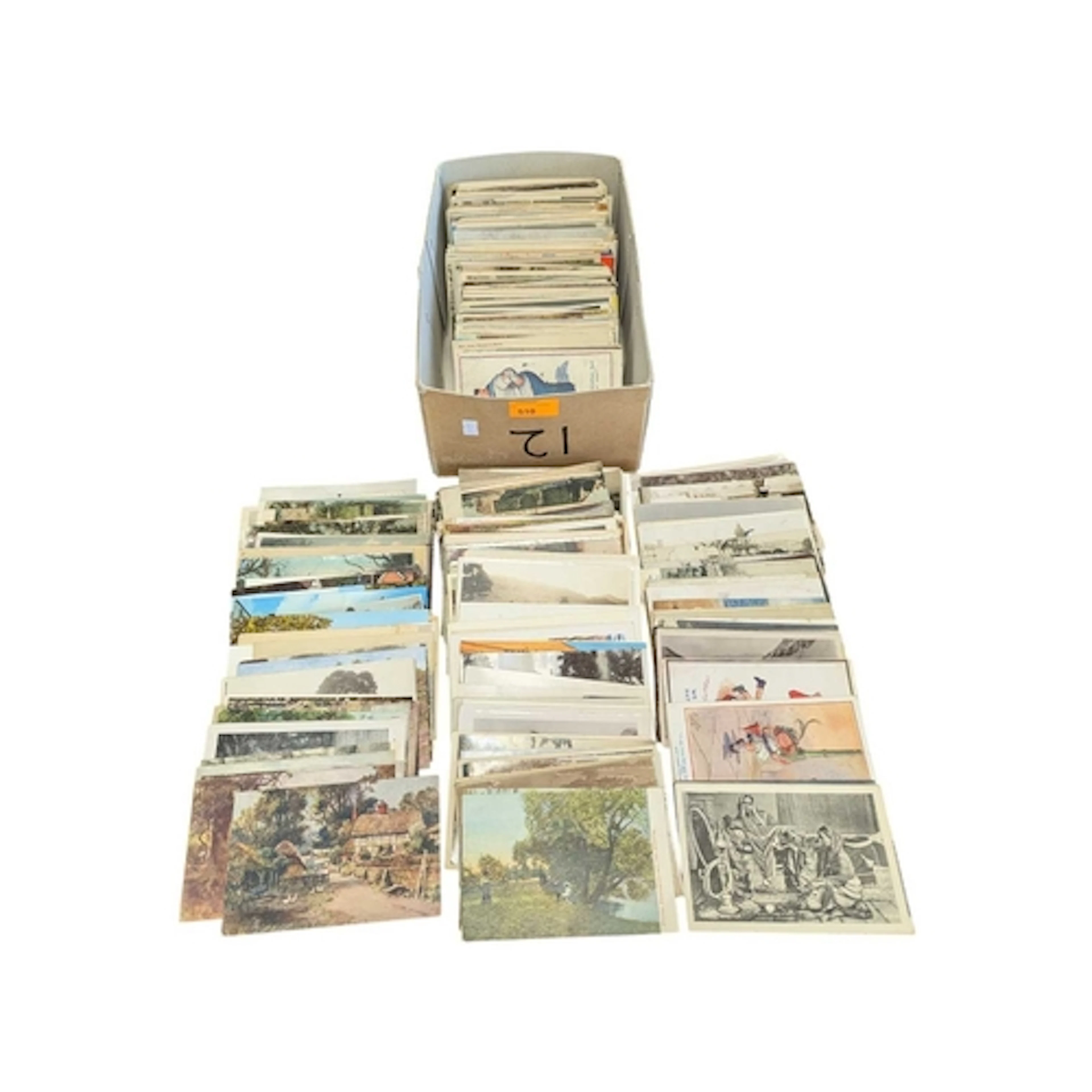 Collection of early to mid 20th century vintage postcards. T...