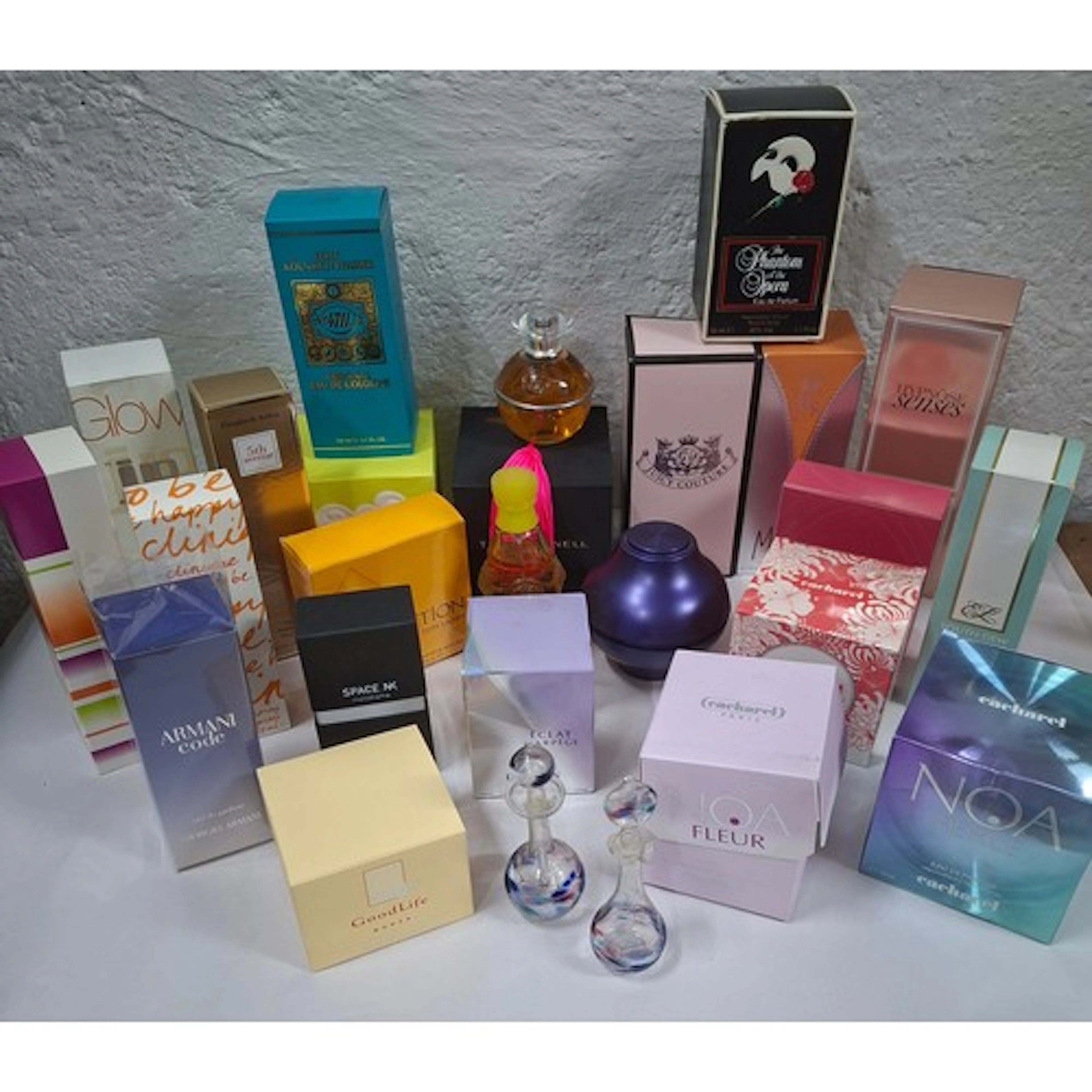 A collection of ladies fragrances, at least 95% full, most i...