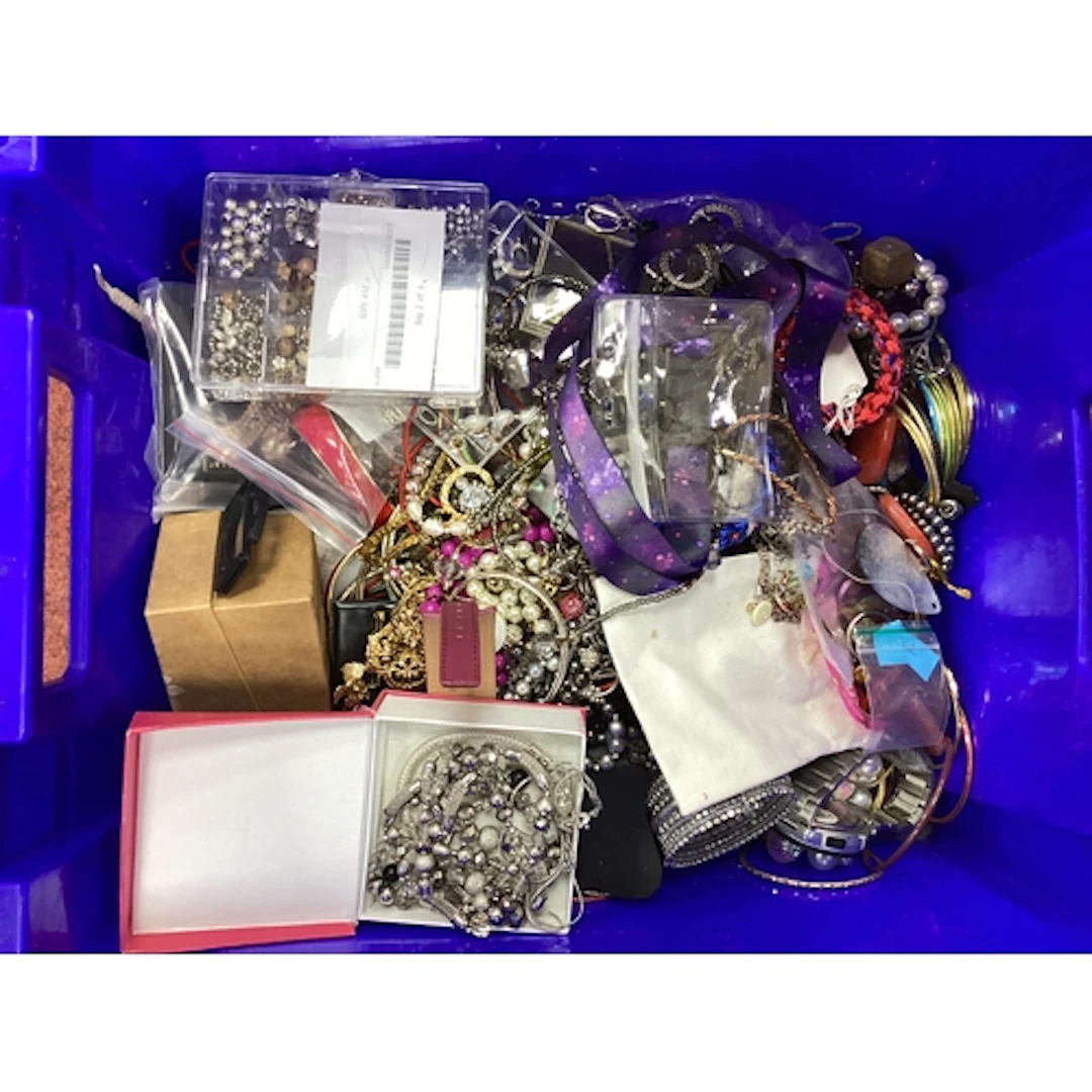 Assorted Costume Jewellery :- One Box