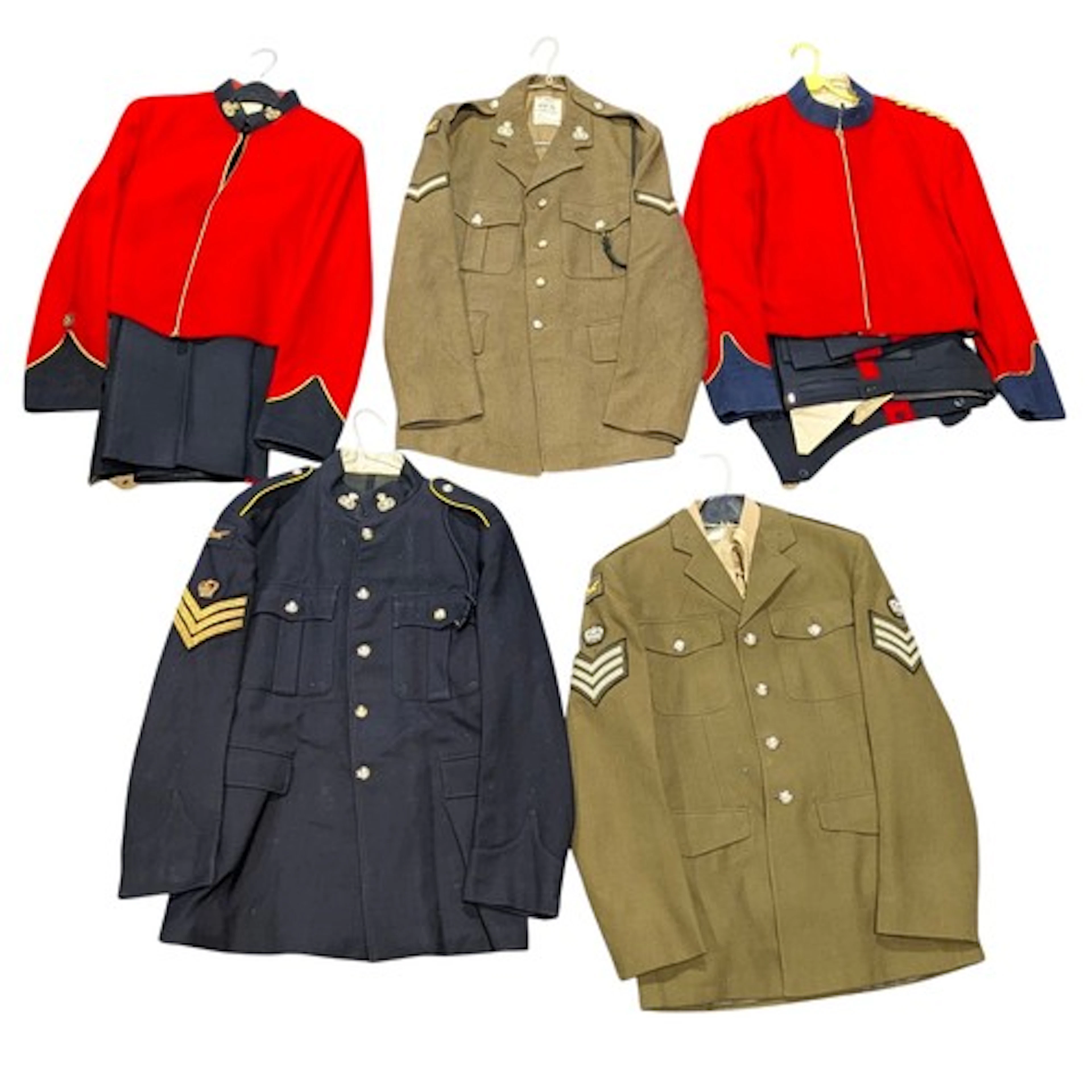 Quantity of Post War British Army uniforms to include a Staf...