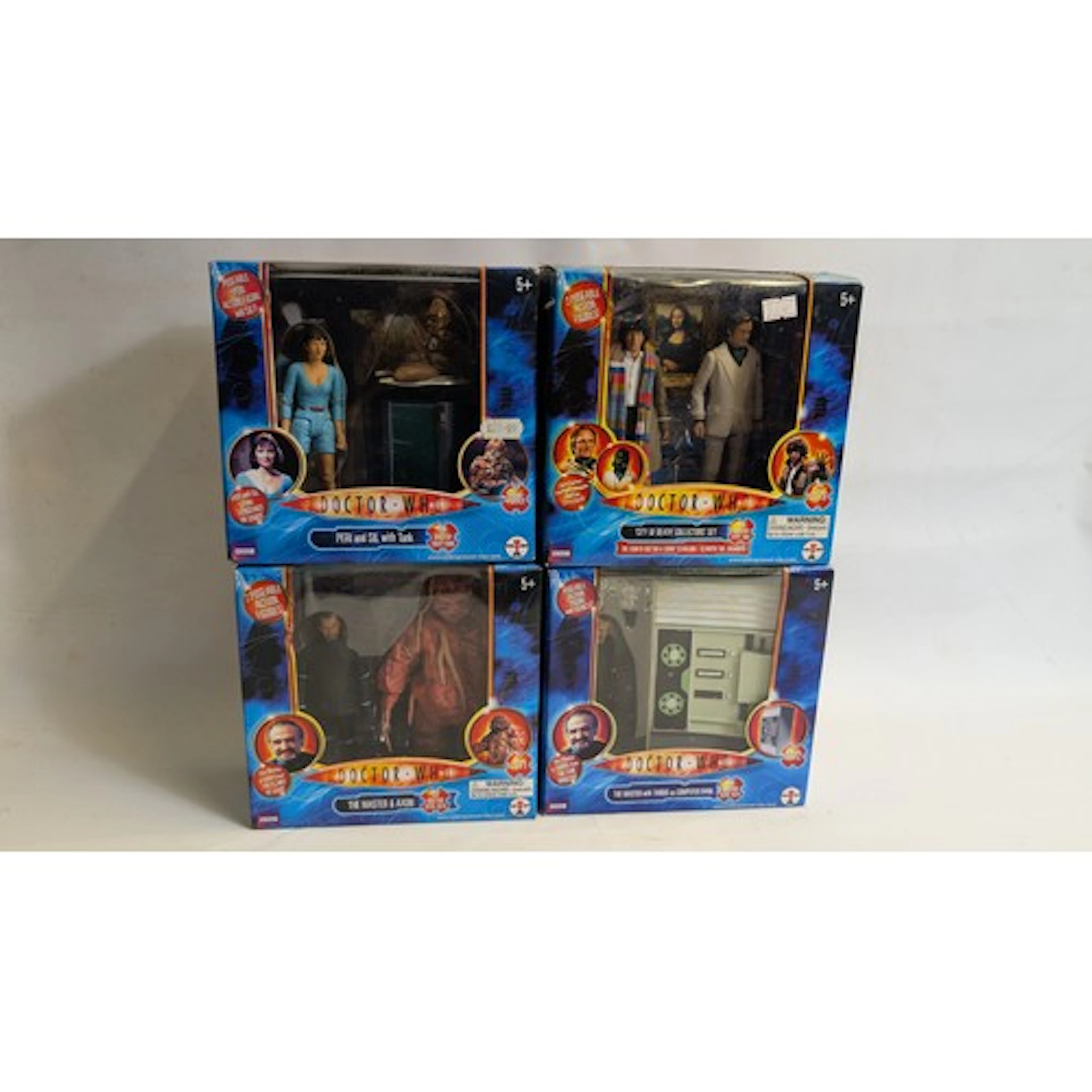 4 x Character Options/Underground Toys Dr Who sets: City of ...