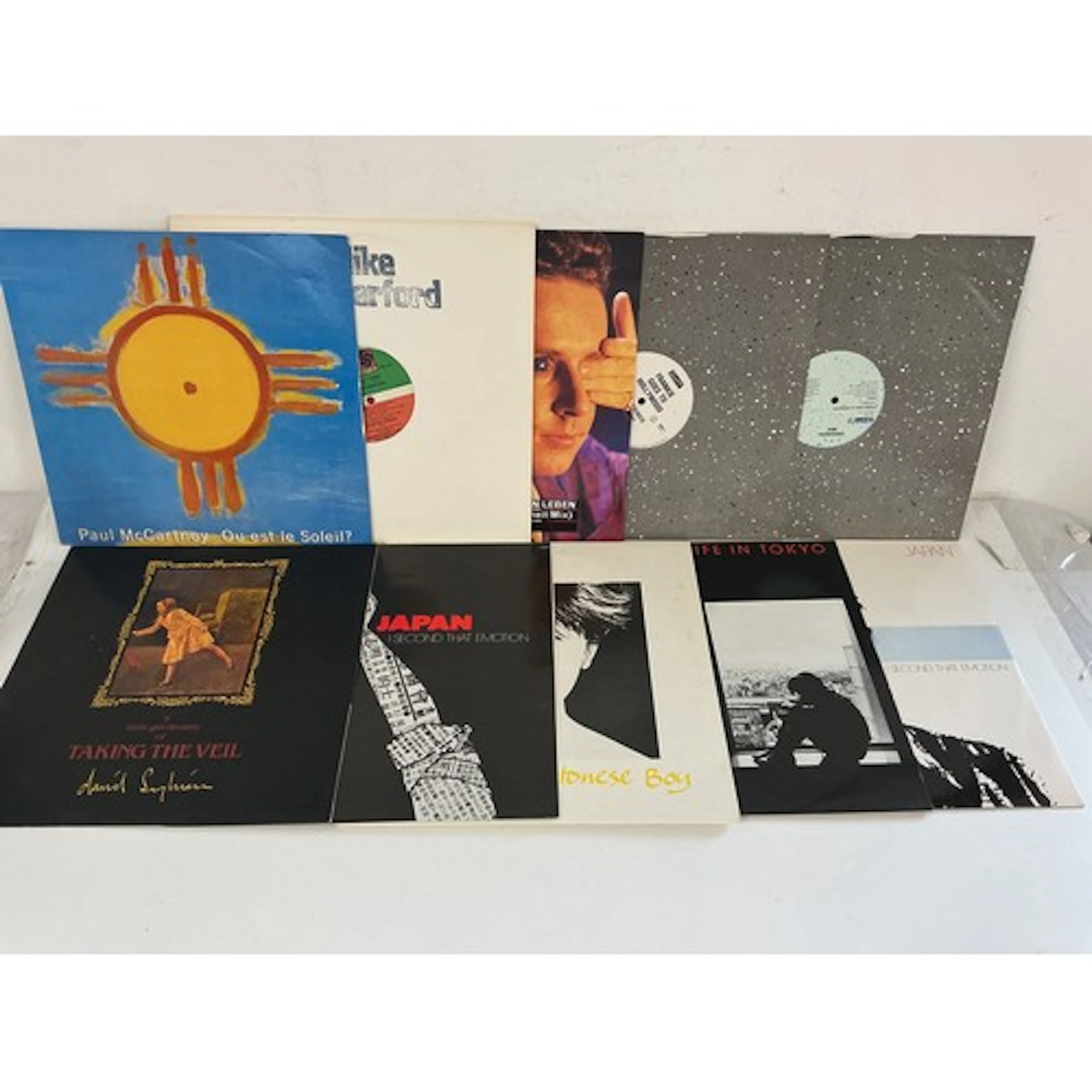 Twenty one 12” singles by various artists including Japan, P...