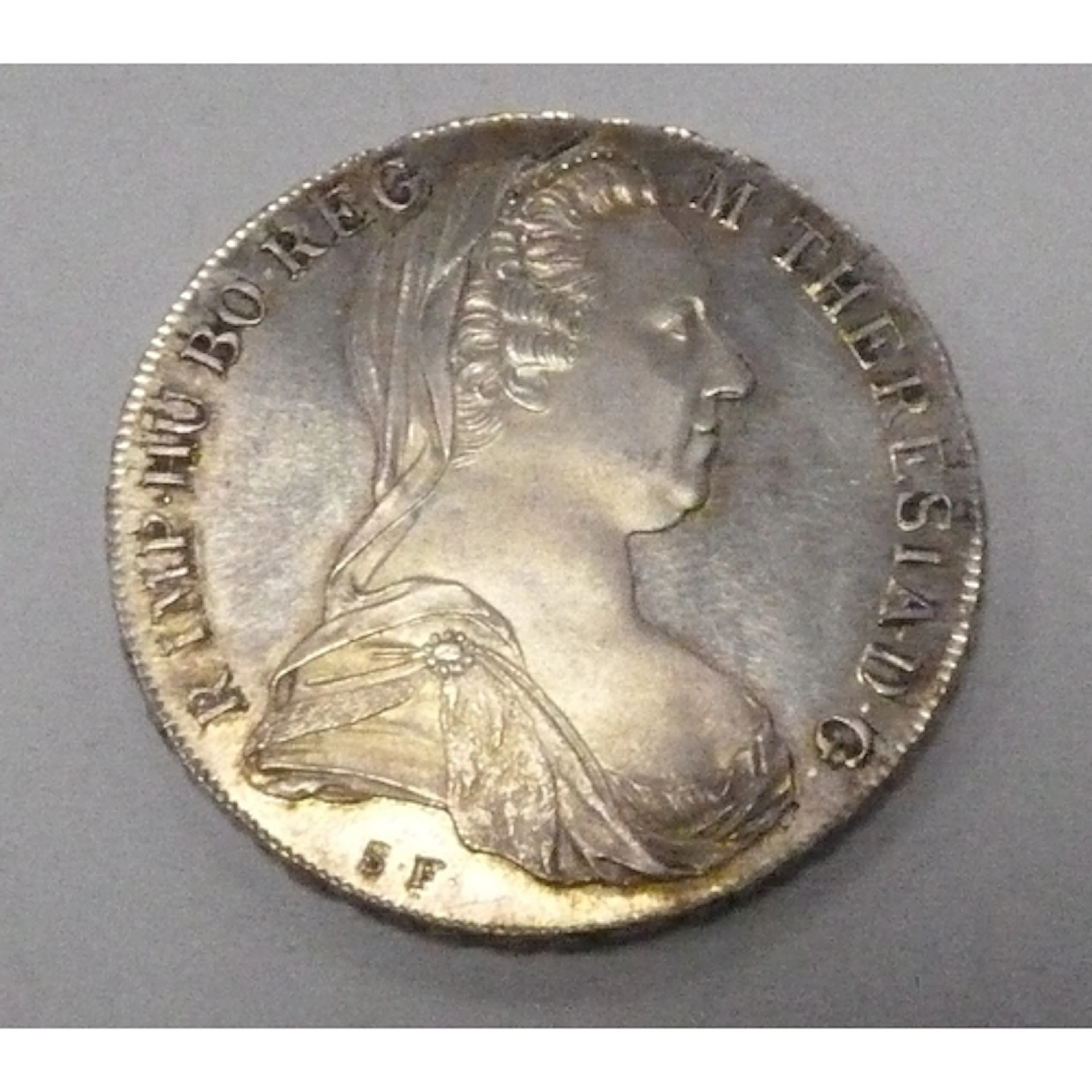 Maria Theresa Thaler 1780 Austrian silver coin. 28g.