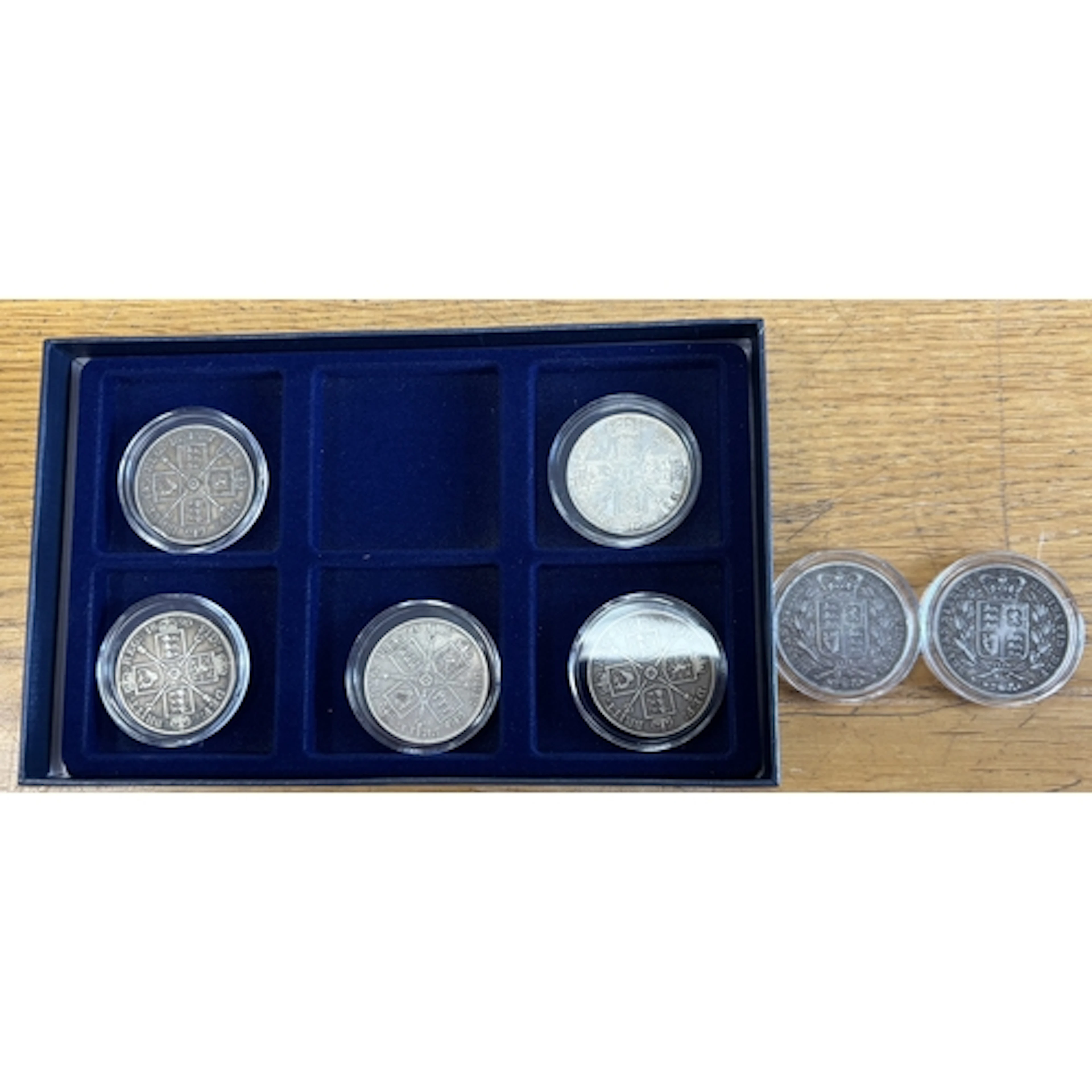 Range of Queen Victoria pre-decimal, generally fine to very ...