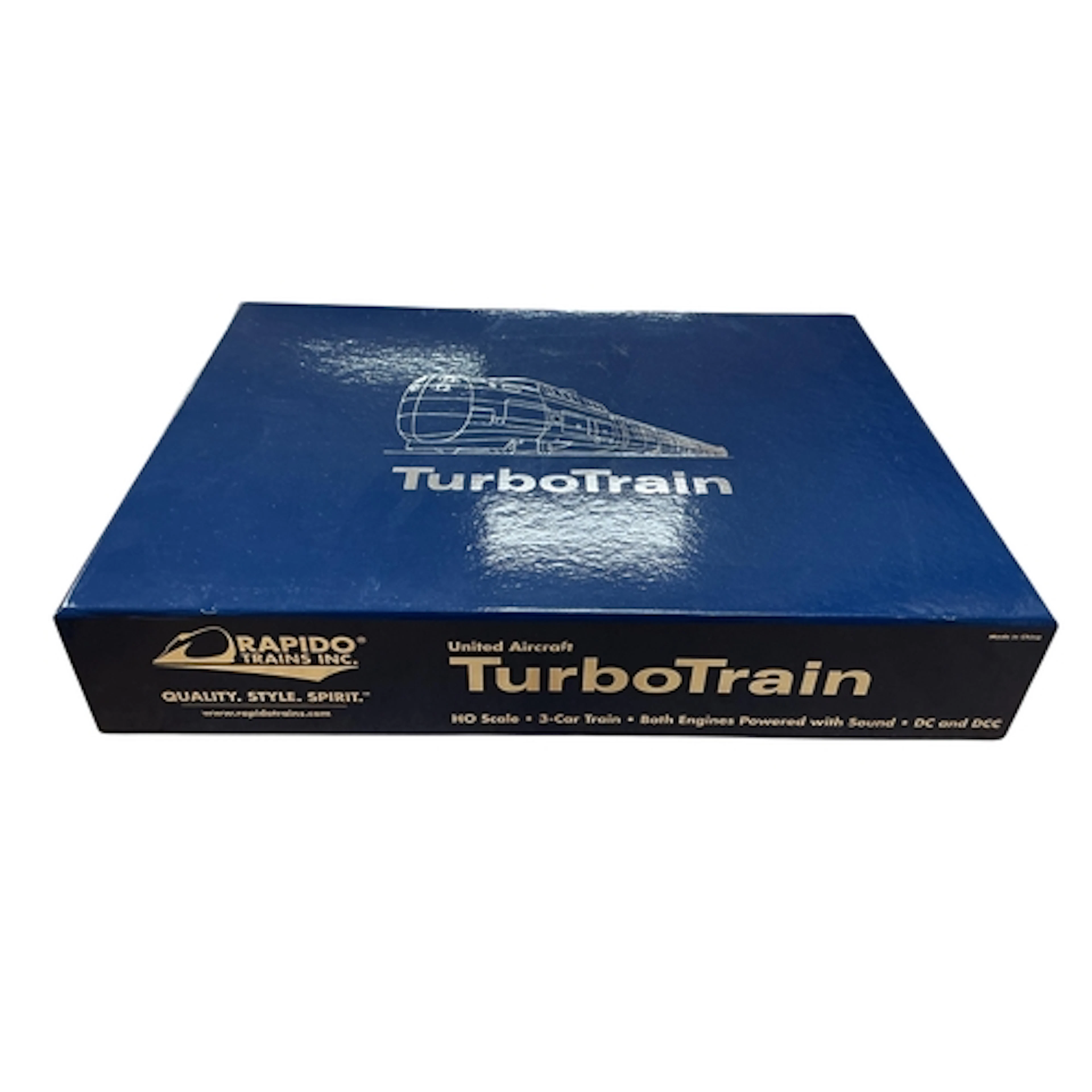 A boxed Rapido Trains Inc. HO gauge railway Penn Central Tur...