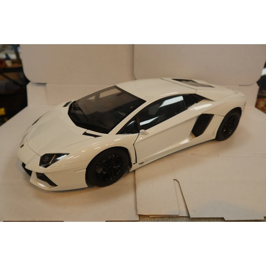 Model of a Lamborghini length approx. 24ins