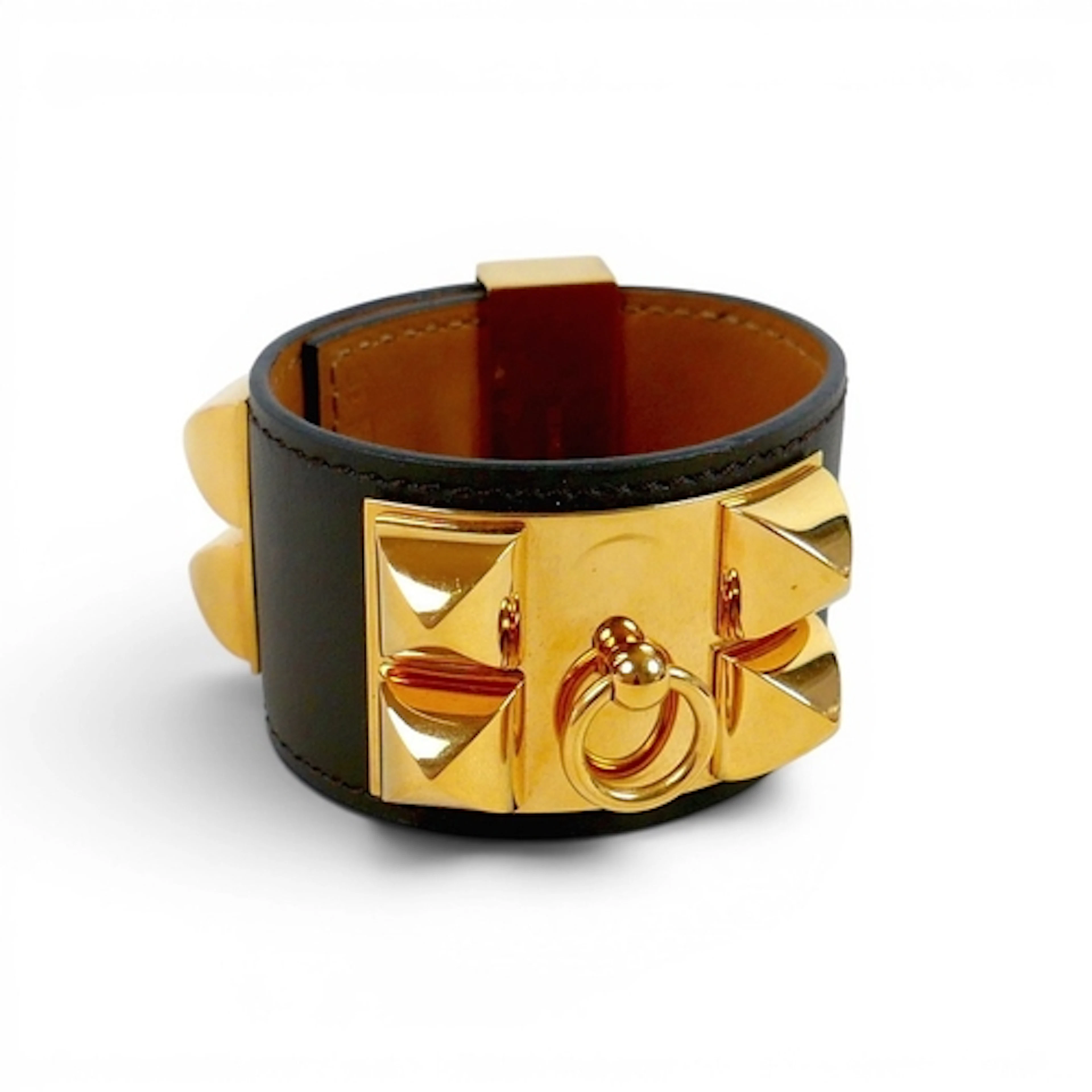 HERMES 'COLLIER DE CHIEN' (CDC) BRACELET. Hermes 'Collier de...