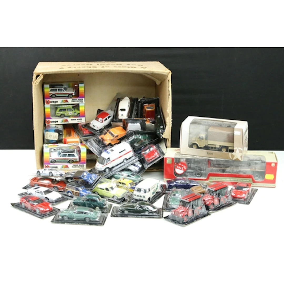 49 Boxed / carded diecast models to include 40 x open carded...