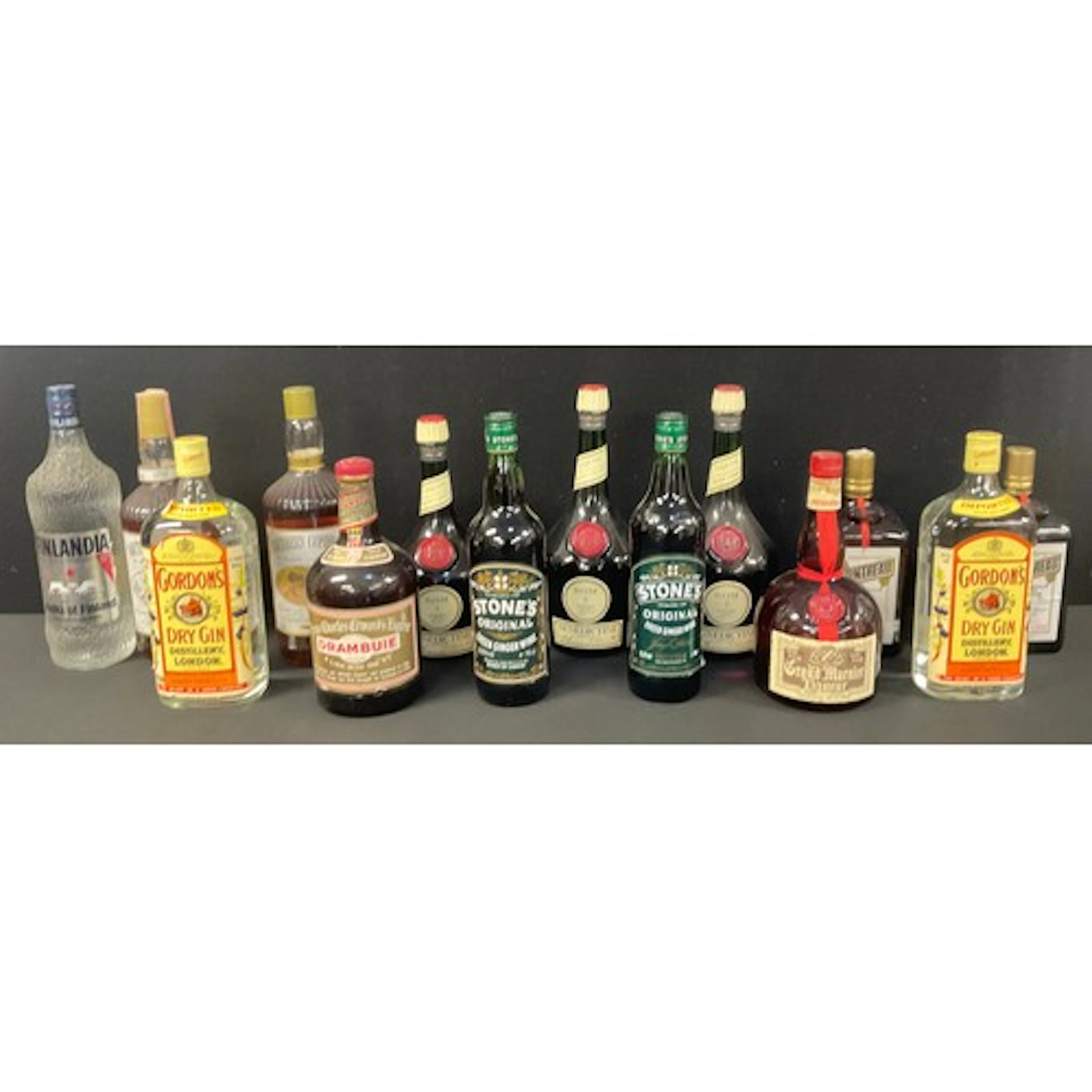Wines & Spirits - Cointreau liqueur, 1 litre, 40% vol.; anot...