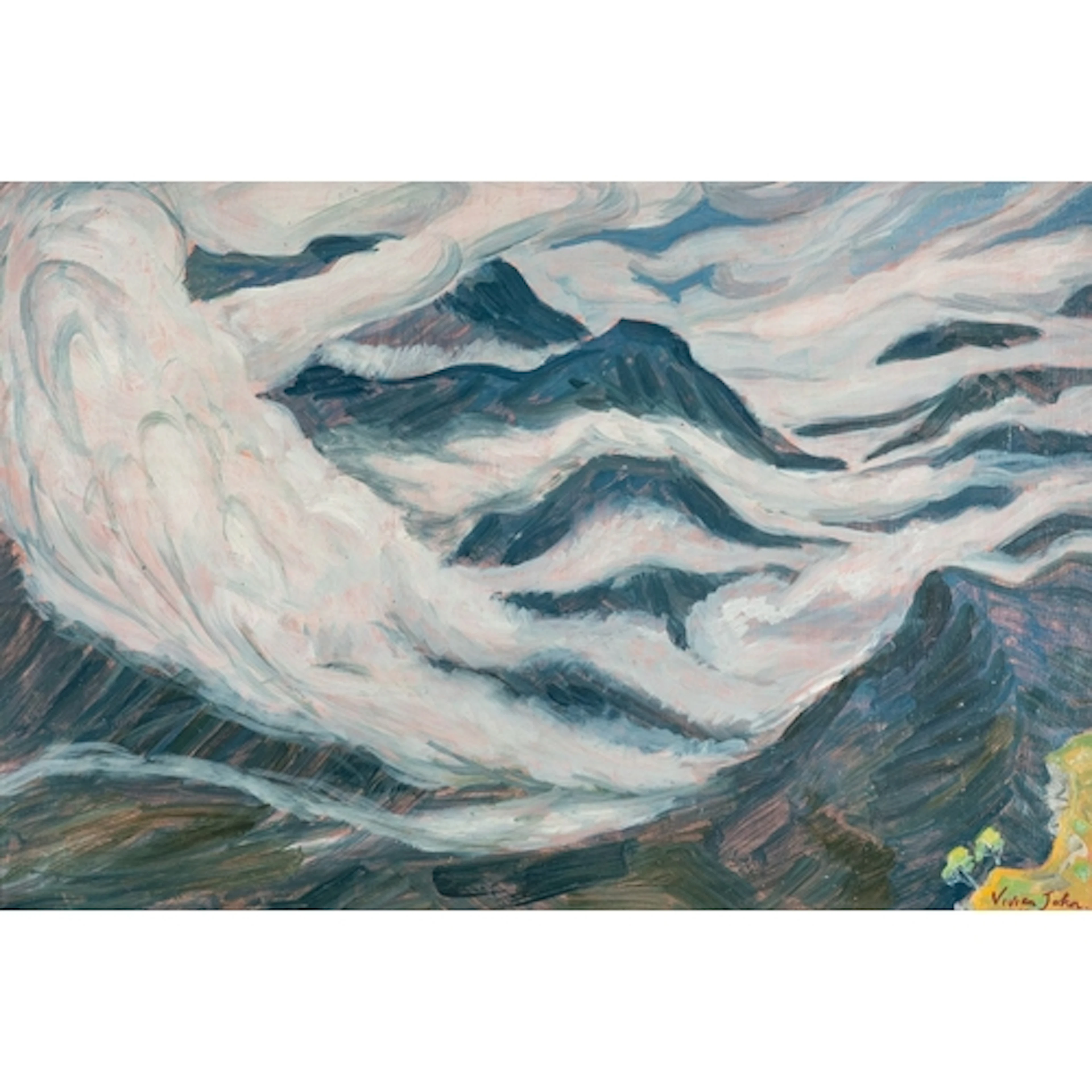 Vivien John (British, 1914-1994) - South East Asian mountai...