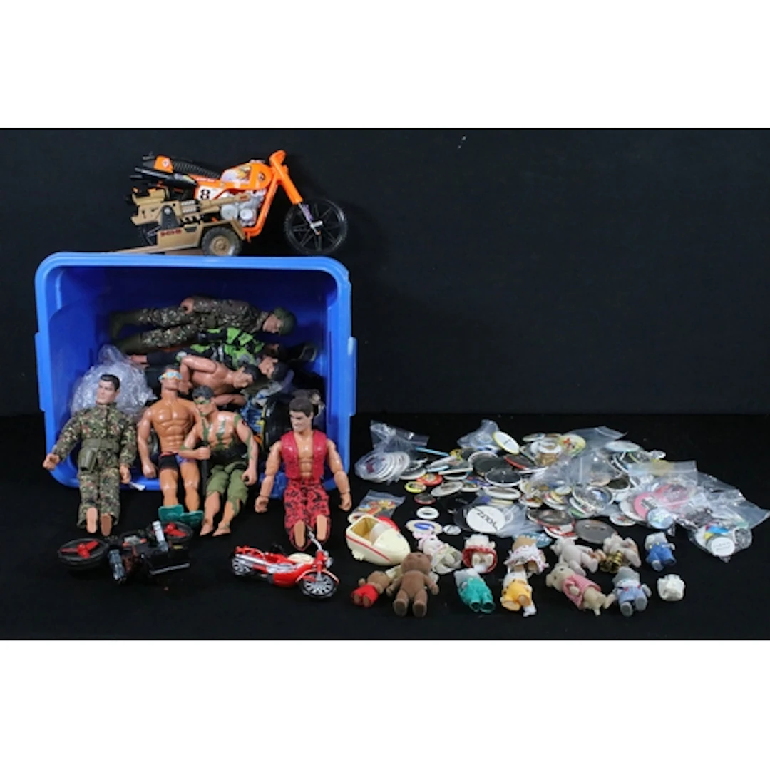 Collection of toys to include quantity of Hasbro Action Man ...