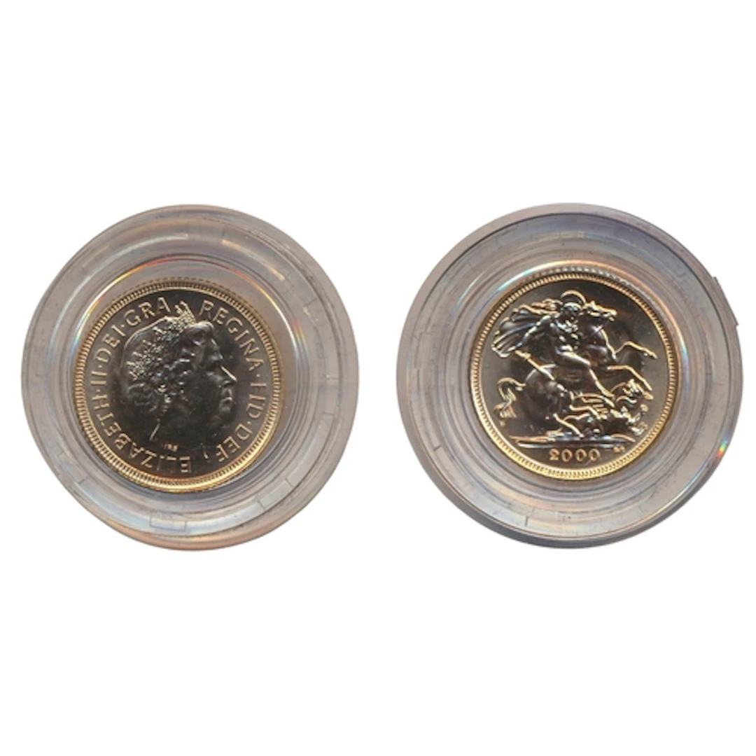 Investment Gold Lot - Documents Required. 2000 half sovereig...