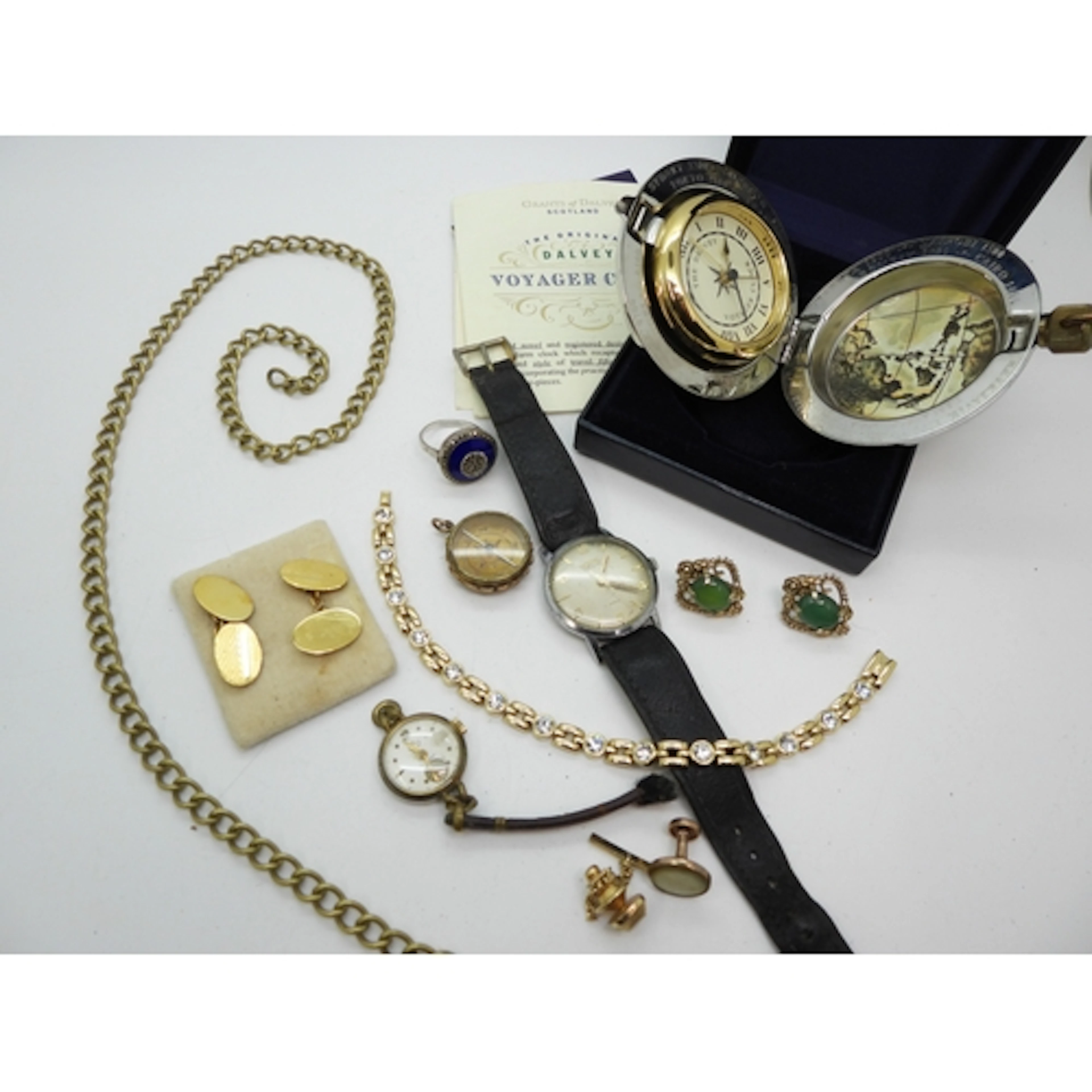 A vintage Roamer Popular gents watch in stainless steel, gol...