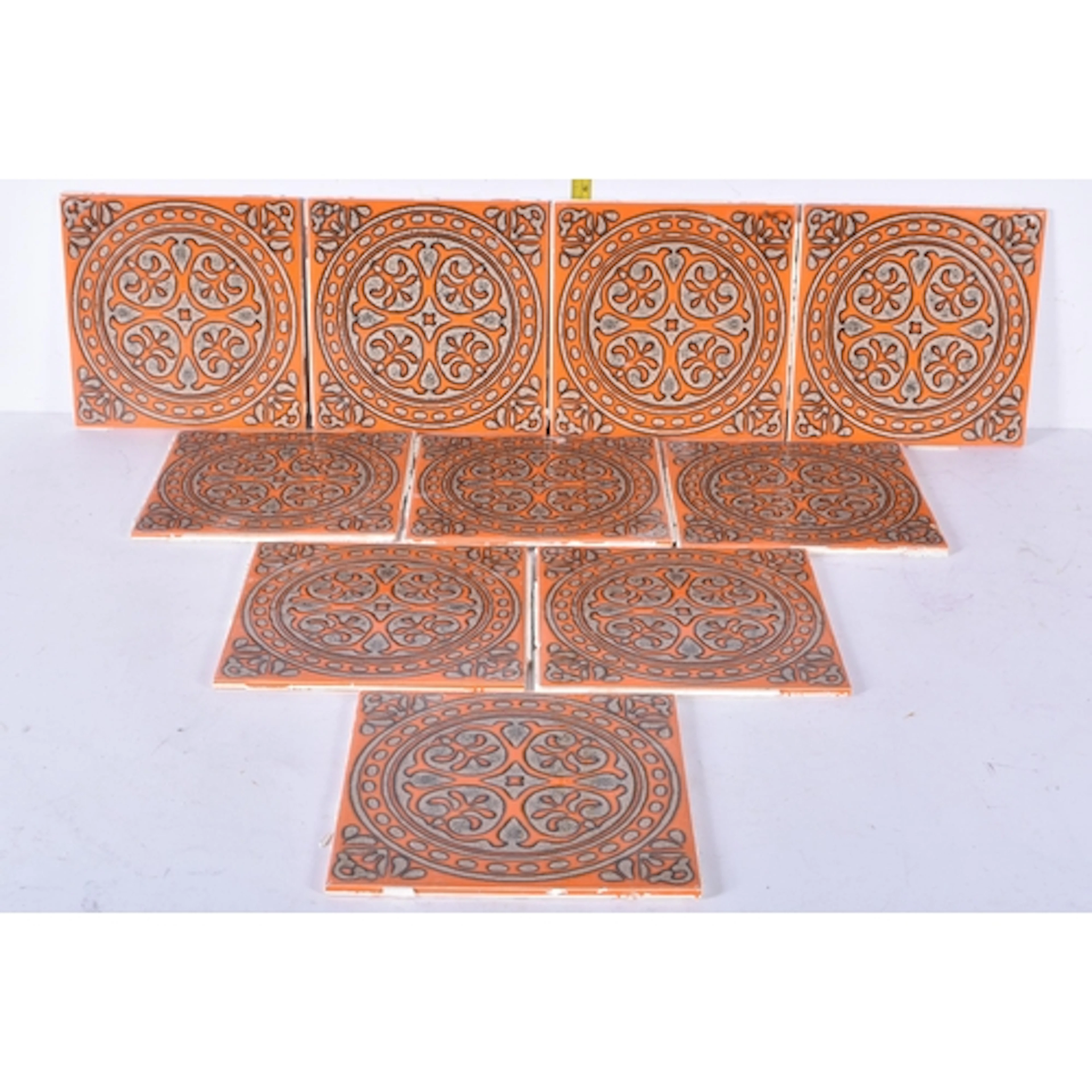 A collection of H & R Johnson Ltd ceramic tiles 15.3 x 15.3 ...
