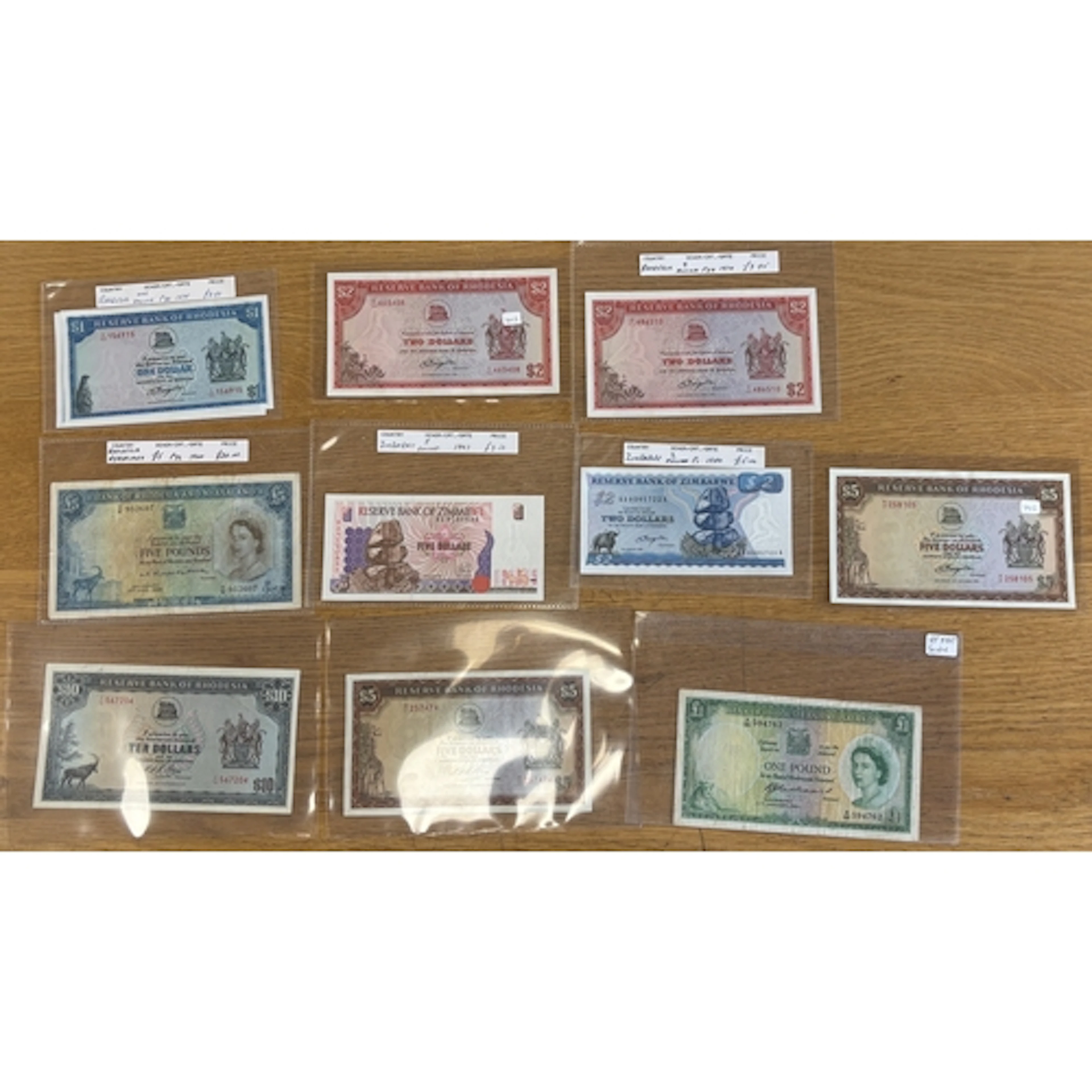 Collection of loose notes, generally extremely fine to uncir...