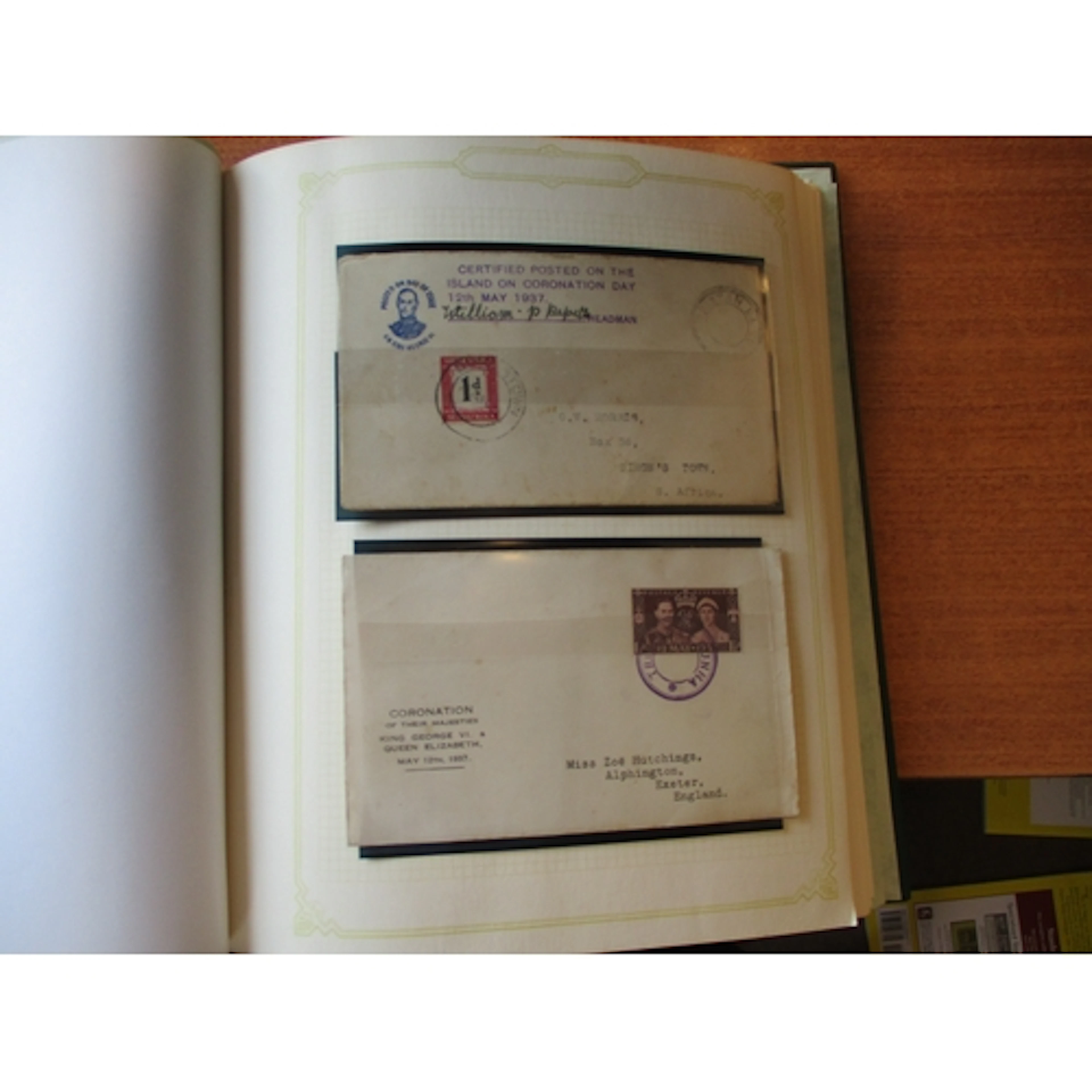Tristan da Cunha. M/U collection in SG Simplex album, incl a...