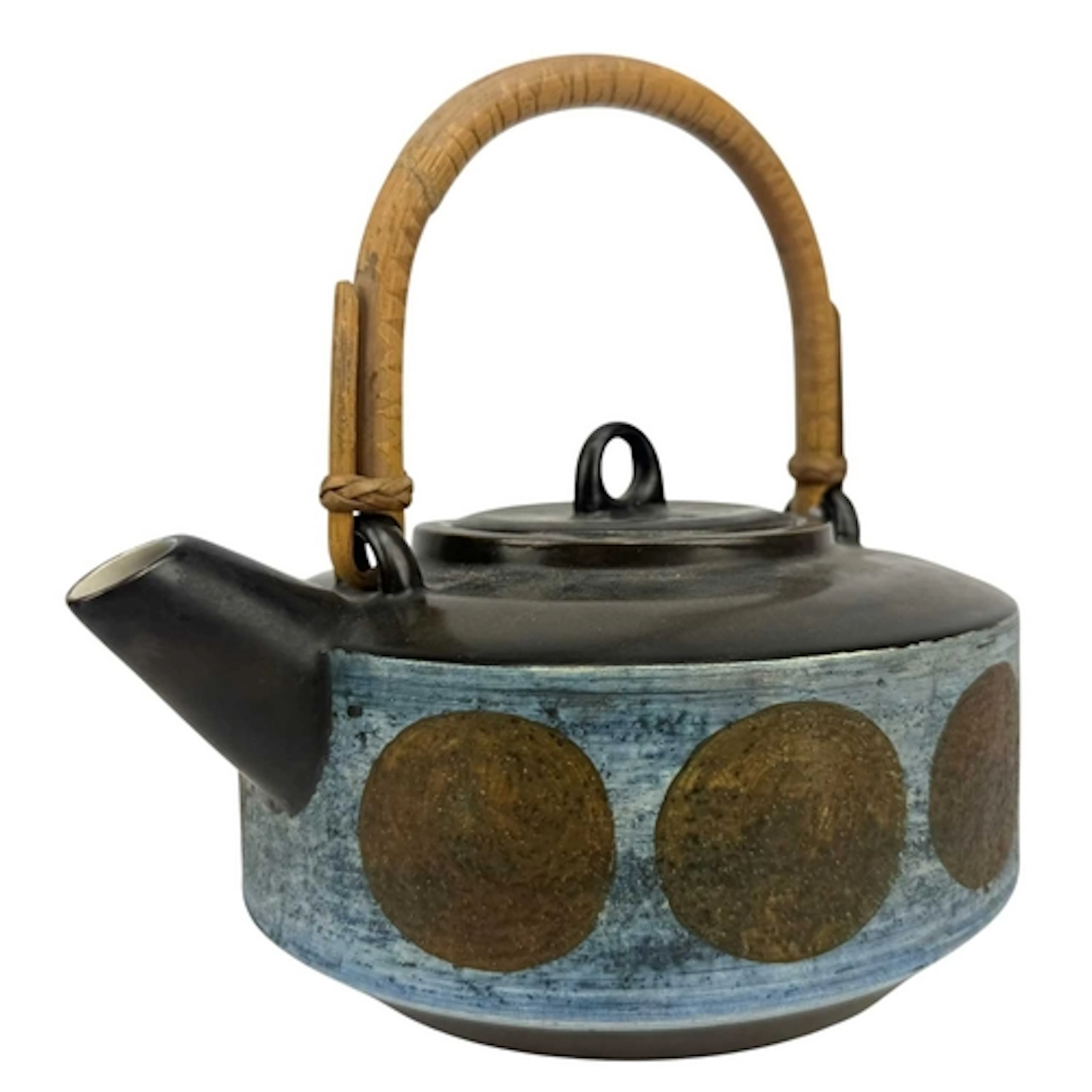 Troika Pottery - A 20th century Cornish studio pottery kettl...