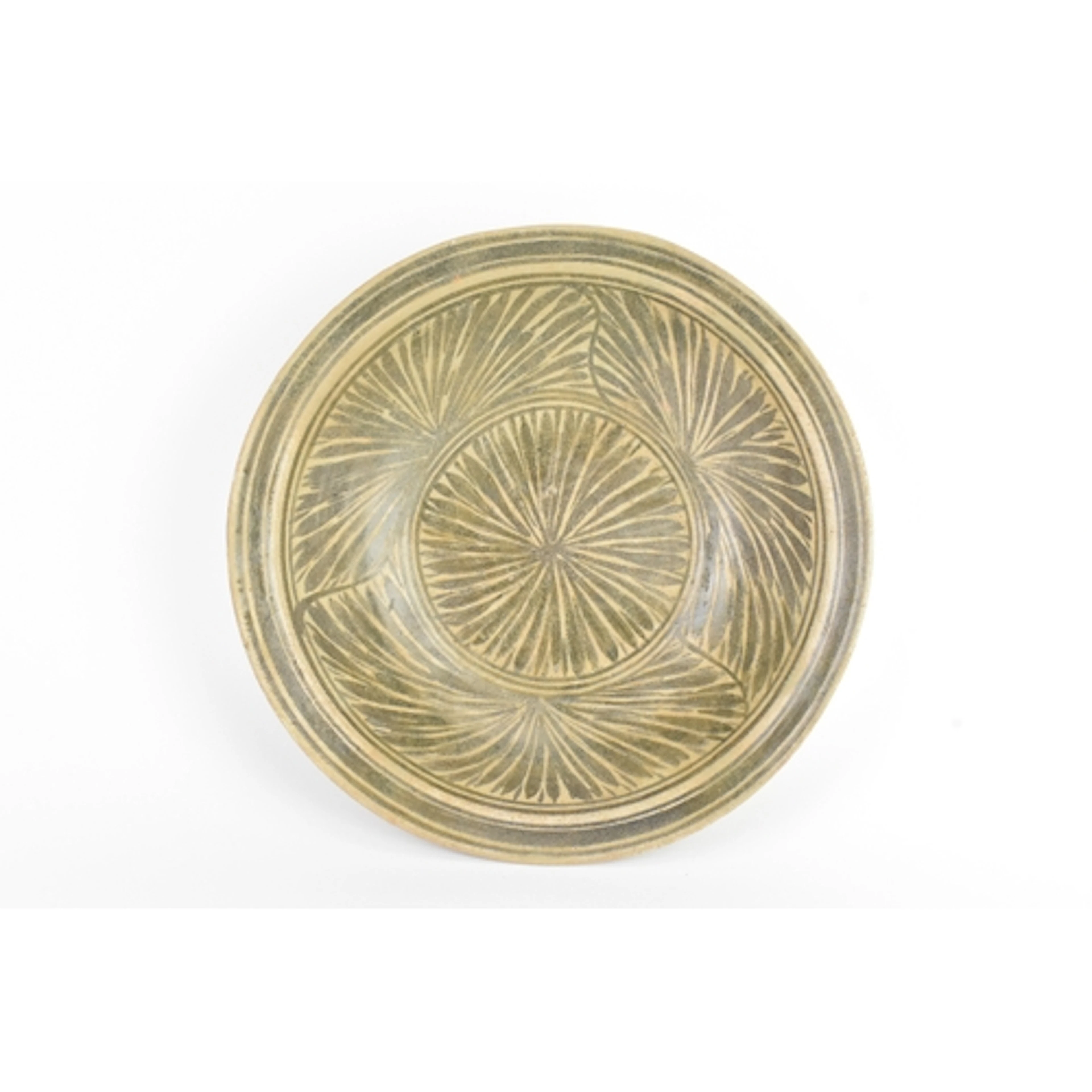 A Thai Kalong glazed dish or shallow bowl, 15th-16th century...