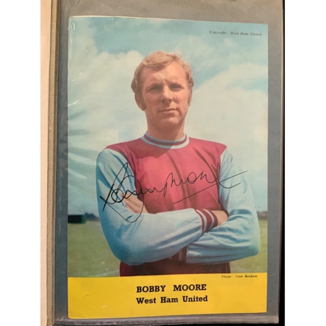 West Ham Signed Football Photos: Programme inserts from the ...
