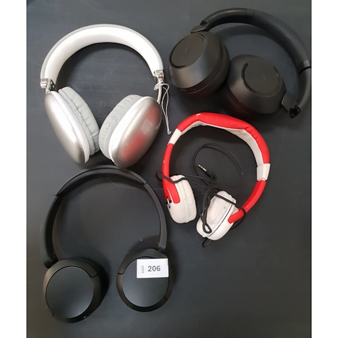 ONE BAG OF HEADPHONES including Sony